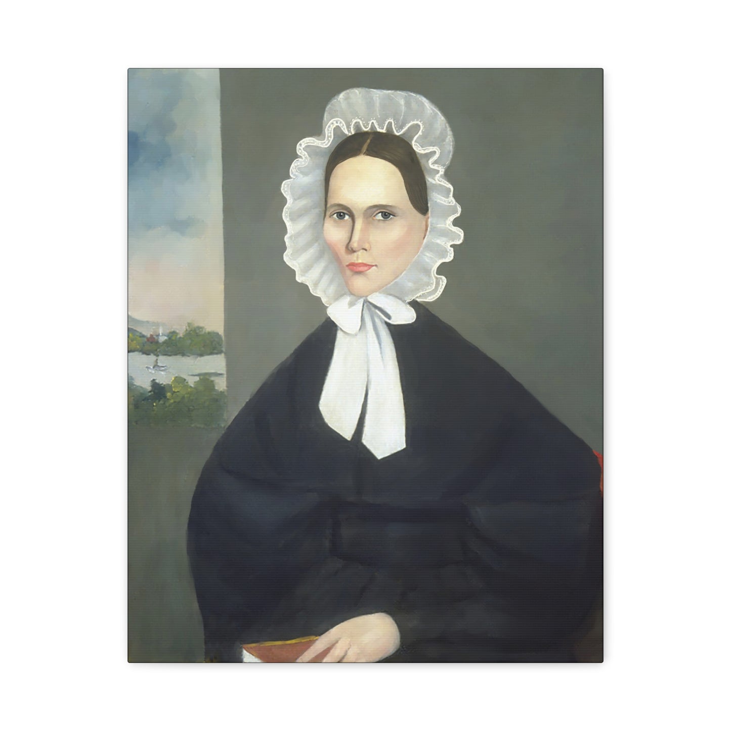Mrs. Parsons Vintage Art Canvas Print - Elegant Portrait of a Woman in Historical Attire
