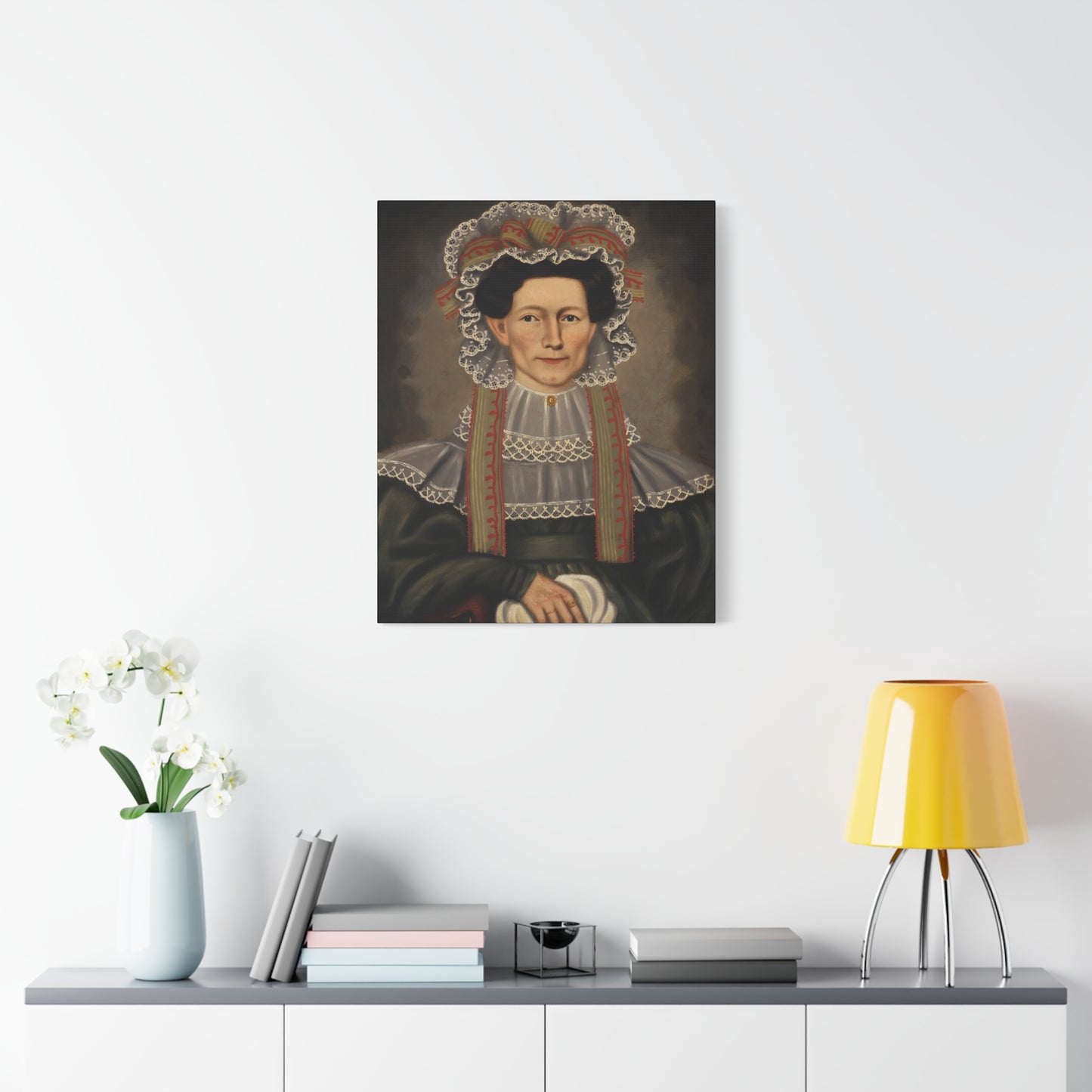 Vintage Portrait Canvas Art - Stretched Wall Decor for Home & Office