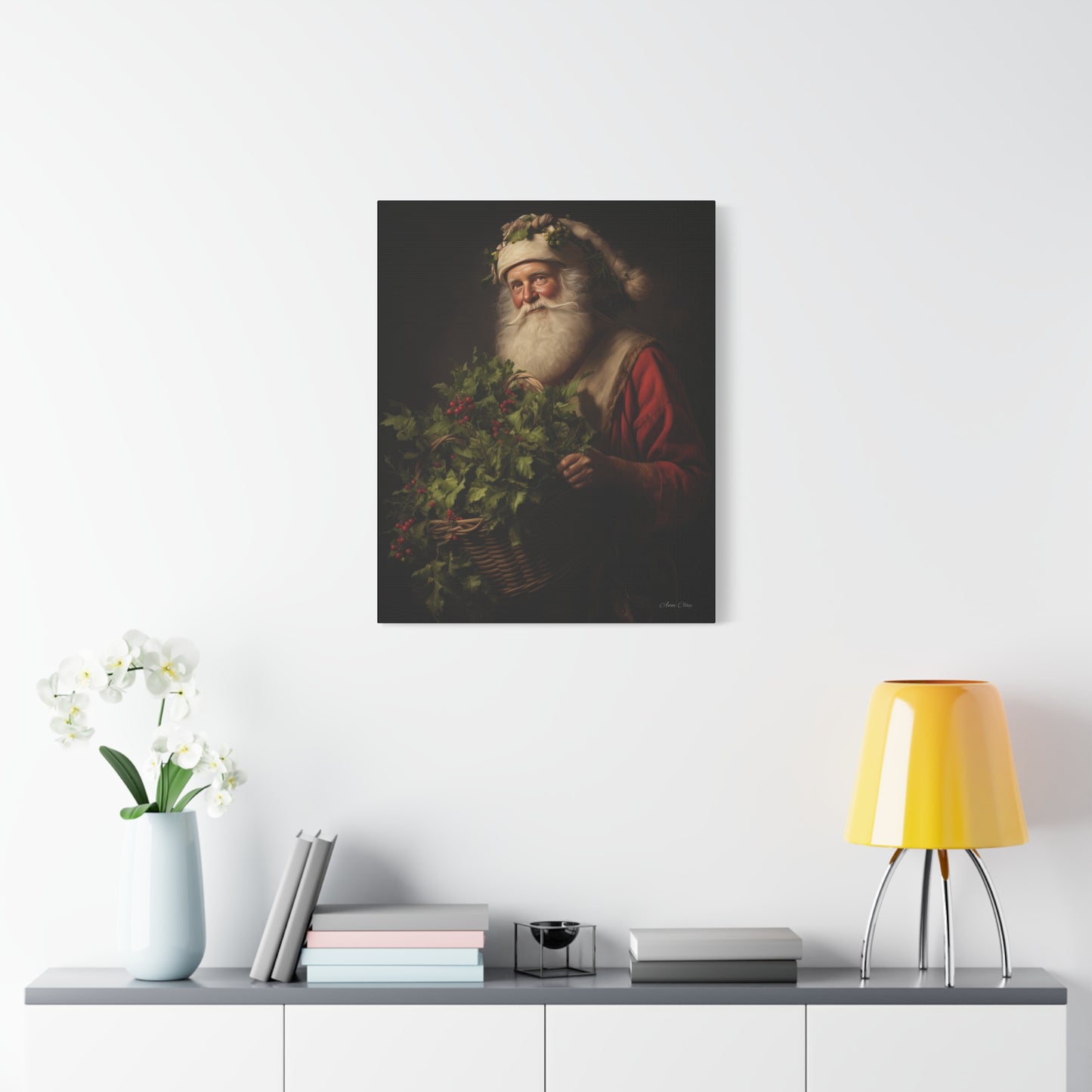 Unconventional Santa Matte Canvas, Stretched, 1.25"