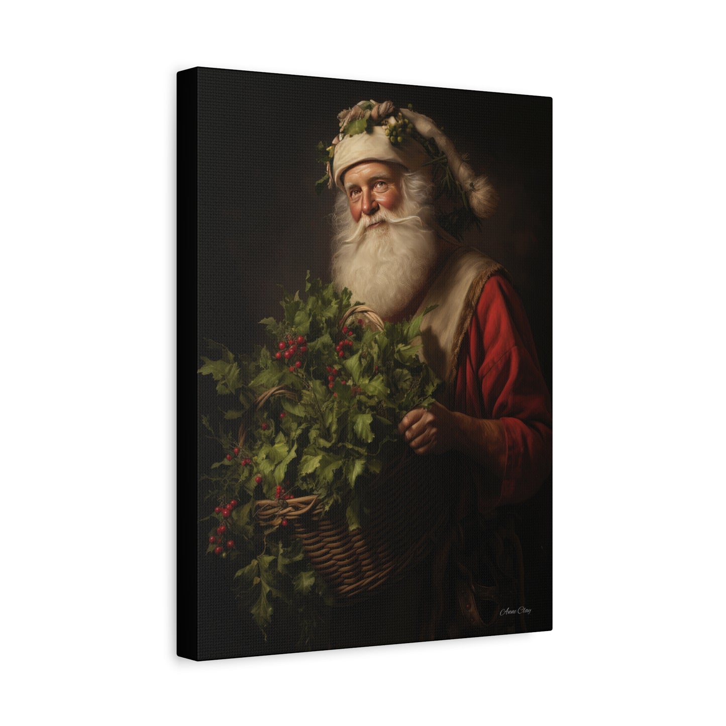 Unconventional Santa Matte Canvas, Stretched, 1.25"