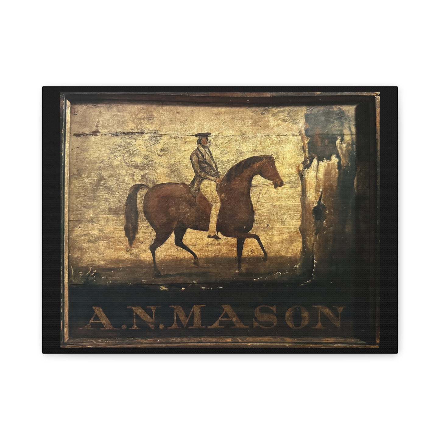 A Mason Matte Canvas, Stretched, 1.25"