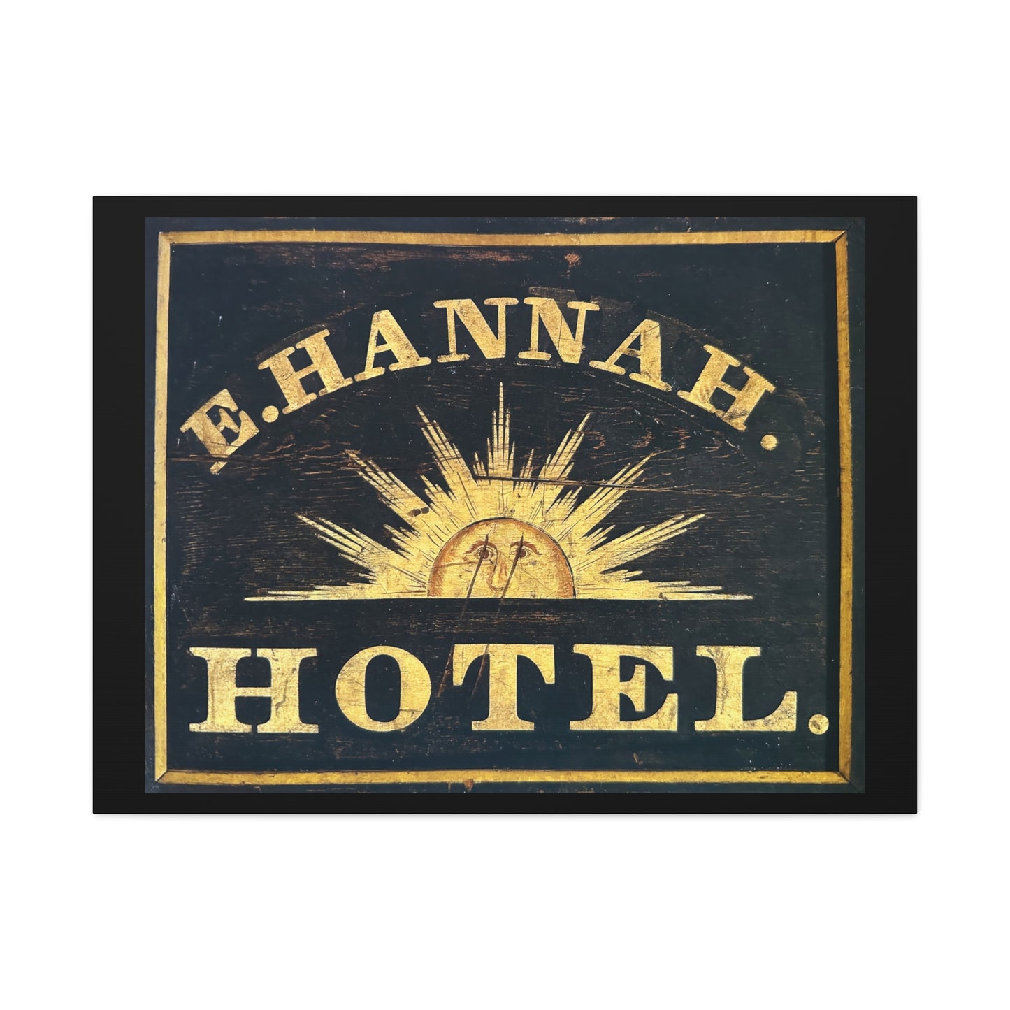 Hannah Hotel Matte Canvas, Stretched, 1.25"