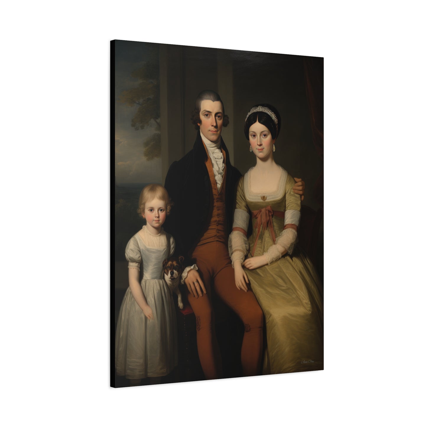 The Field Family Matte Canvas, Stretched, 1.25"