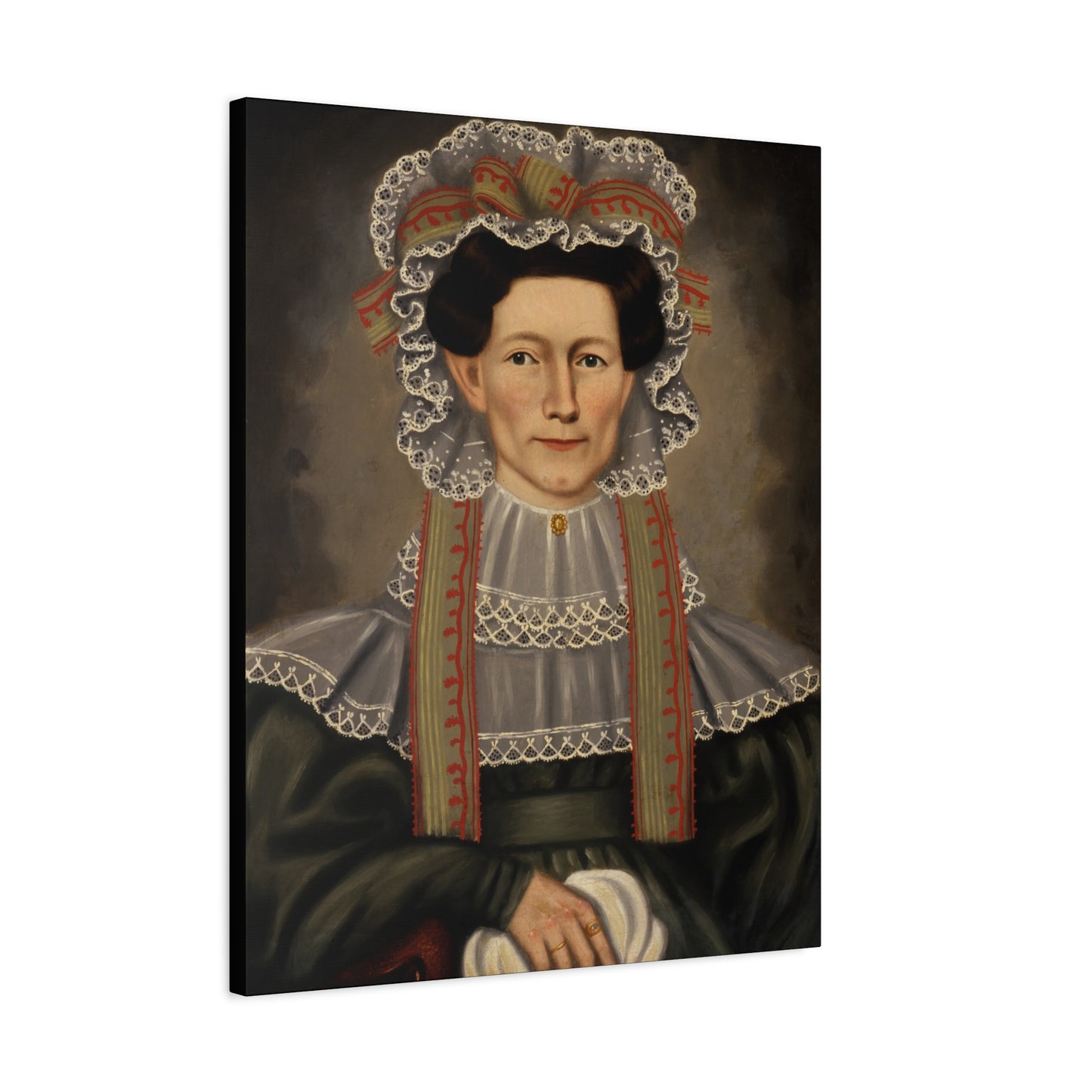 Vintage Portrait Canvas Art - Stretched Wall Decor for Home & Office
