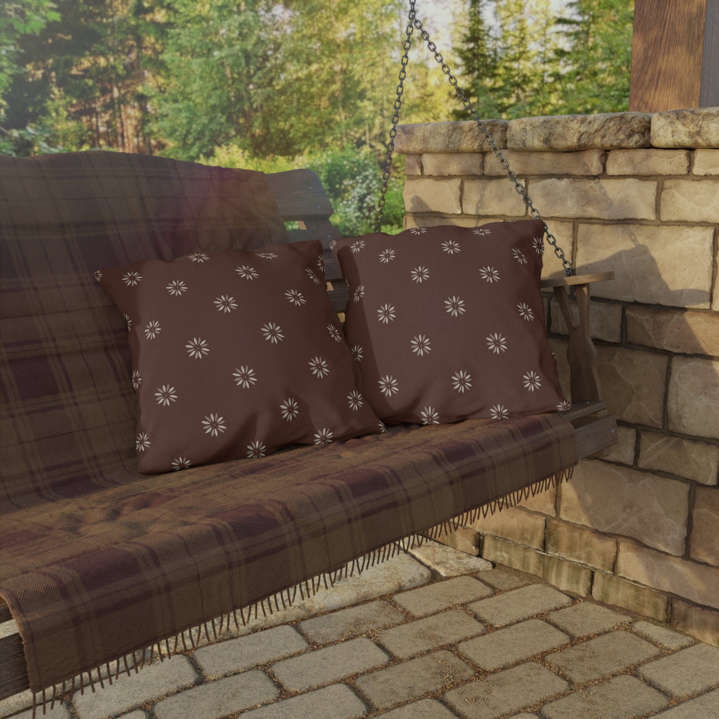 Floral Pattern Outdoor Pillows for Cozy Patios & Gardens