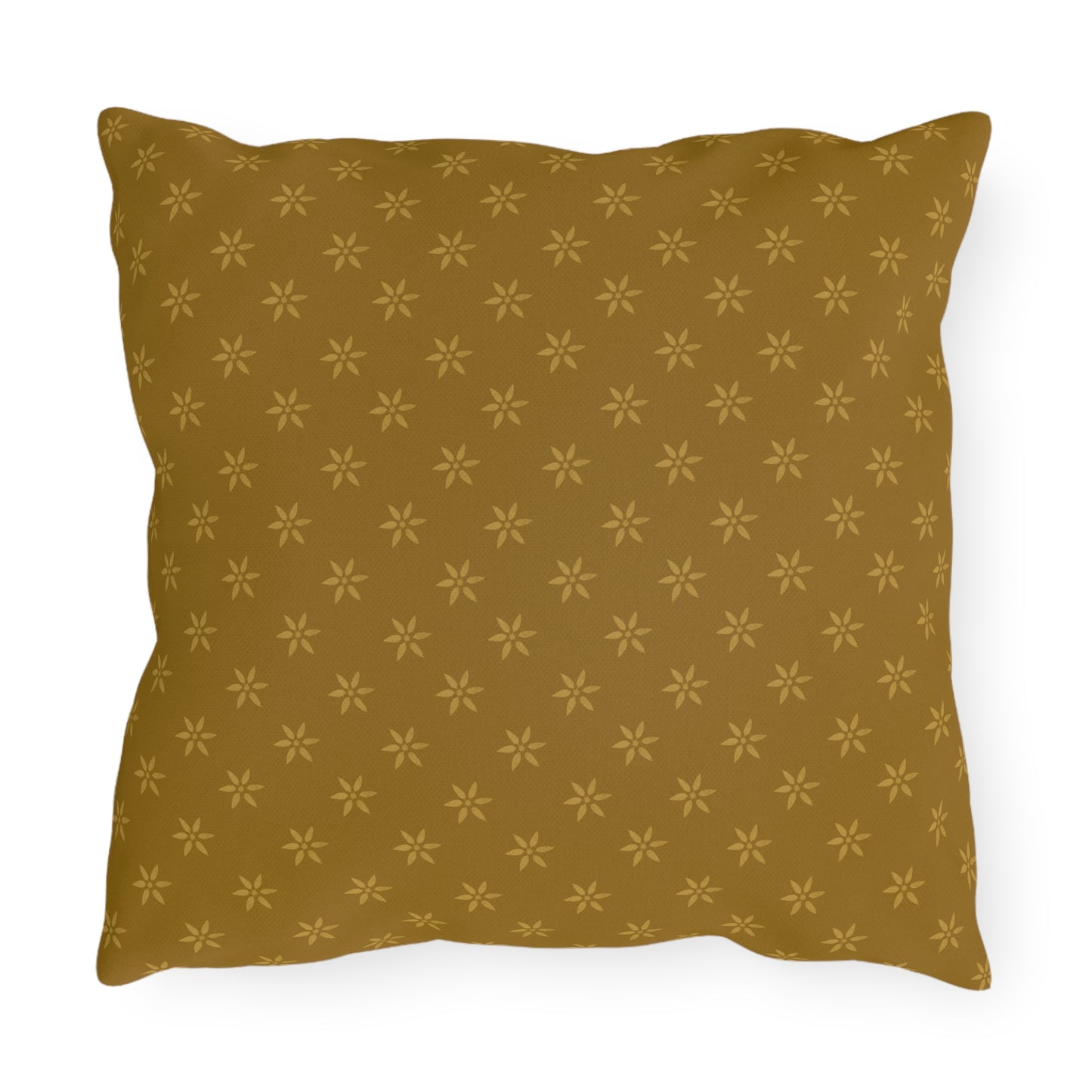 Bohemian Peace Outdoor Pillow - Floral Design for Relaxing Spaces