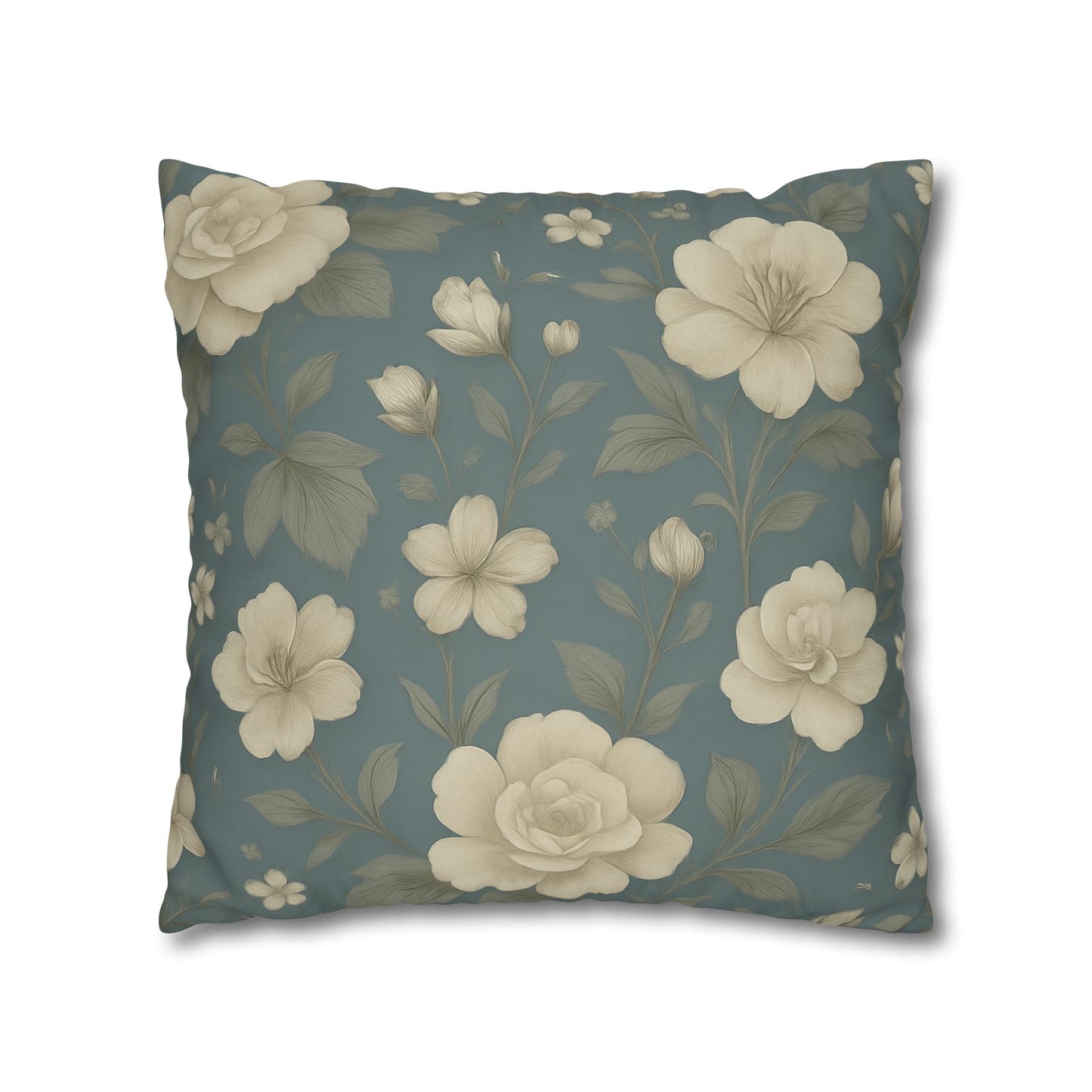 Floral Throw Pillow, Cozy Home Décor, Gift for Her, Vintage Cushion, Living Room Accent, Wedding Decor, Boho Pillows