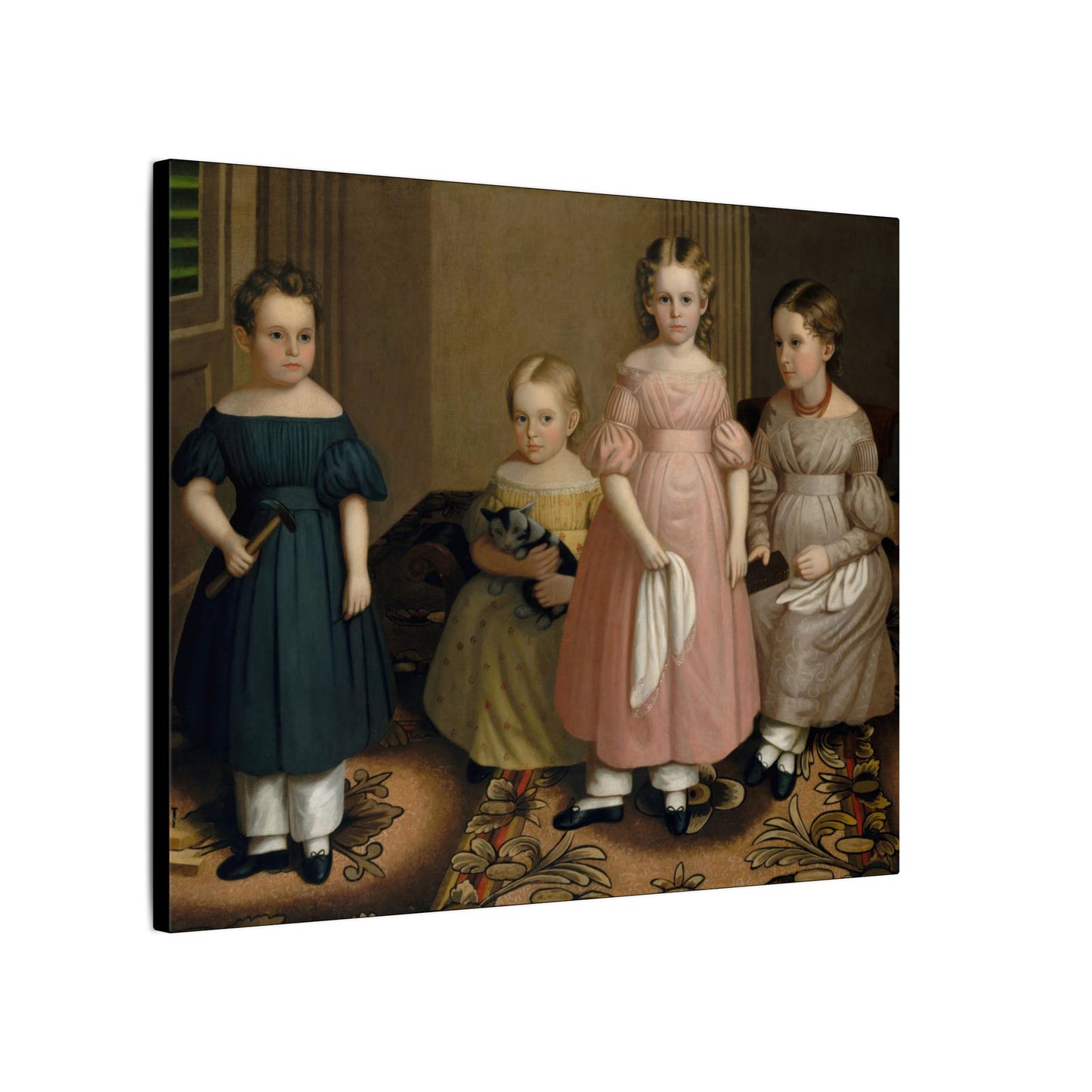 The Alling Children Matte Canvas, Stretched, 0.75"