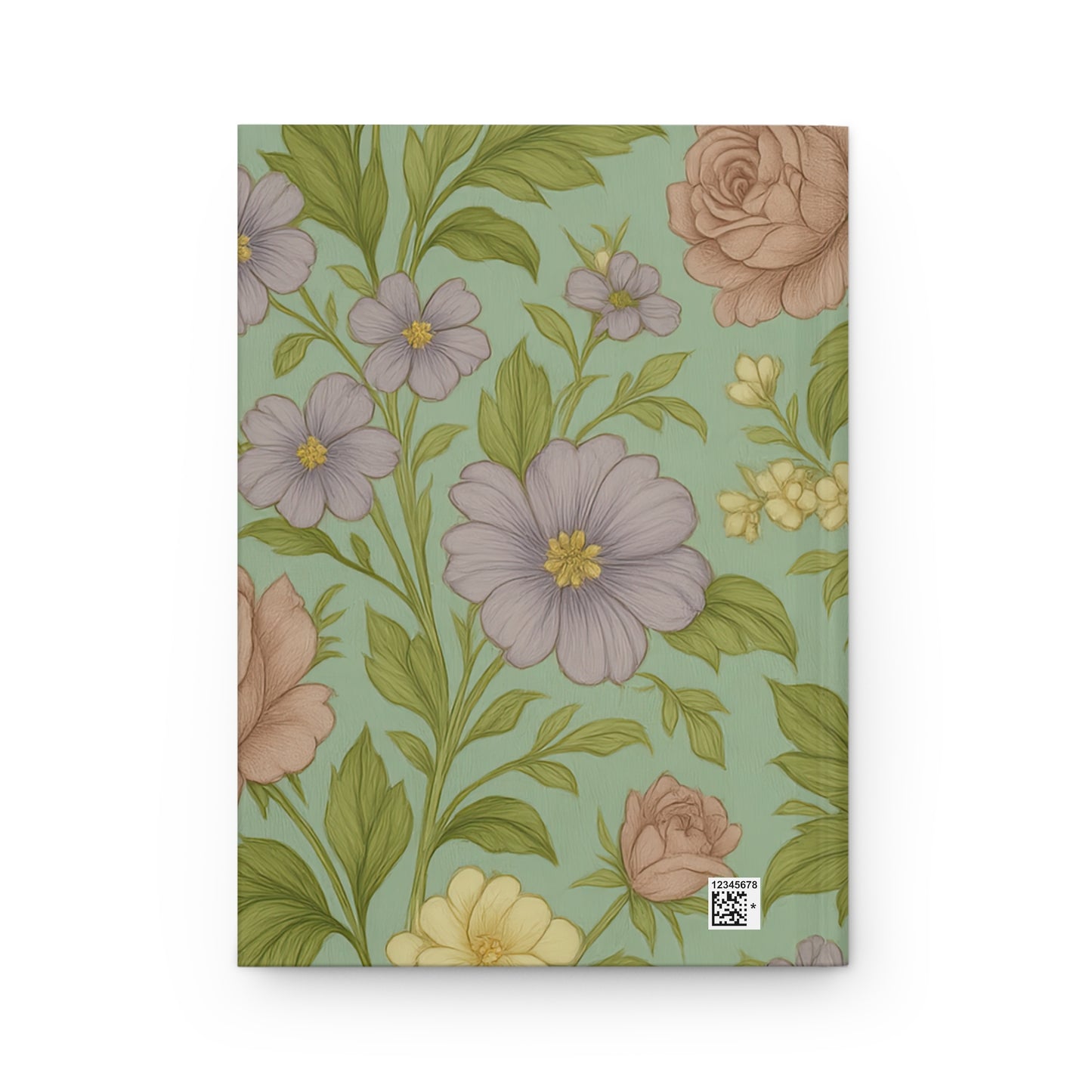Floral Hardcover Journal - Botanical Notebook for Journaling, Gratitude, Gift for Her, Floral Decor, Beautiful Writing
