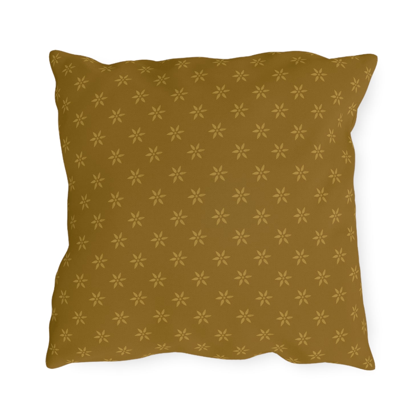 Bohemian Peace Outdoor Pillow - Floral Design for Relaxing Spaces