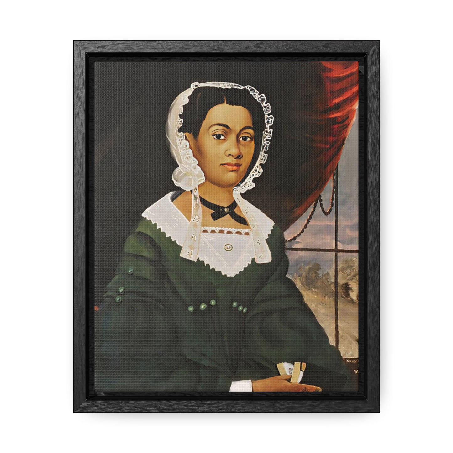 Mrs. Nancy Lawson Gallery Canvas Wraps, Vertical Frame