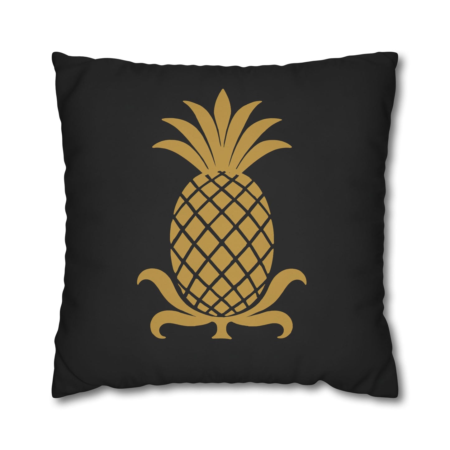 Pineapple Design Throw Pillow, Tropical Home Decor, Couch Cushion, Summer Vibes Pillowcase, Gift for Beach Lovers