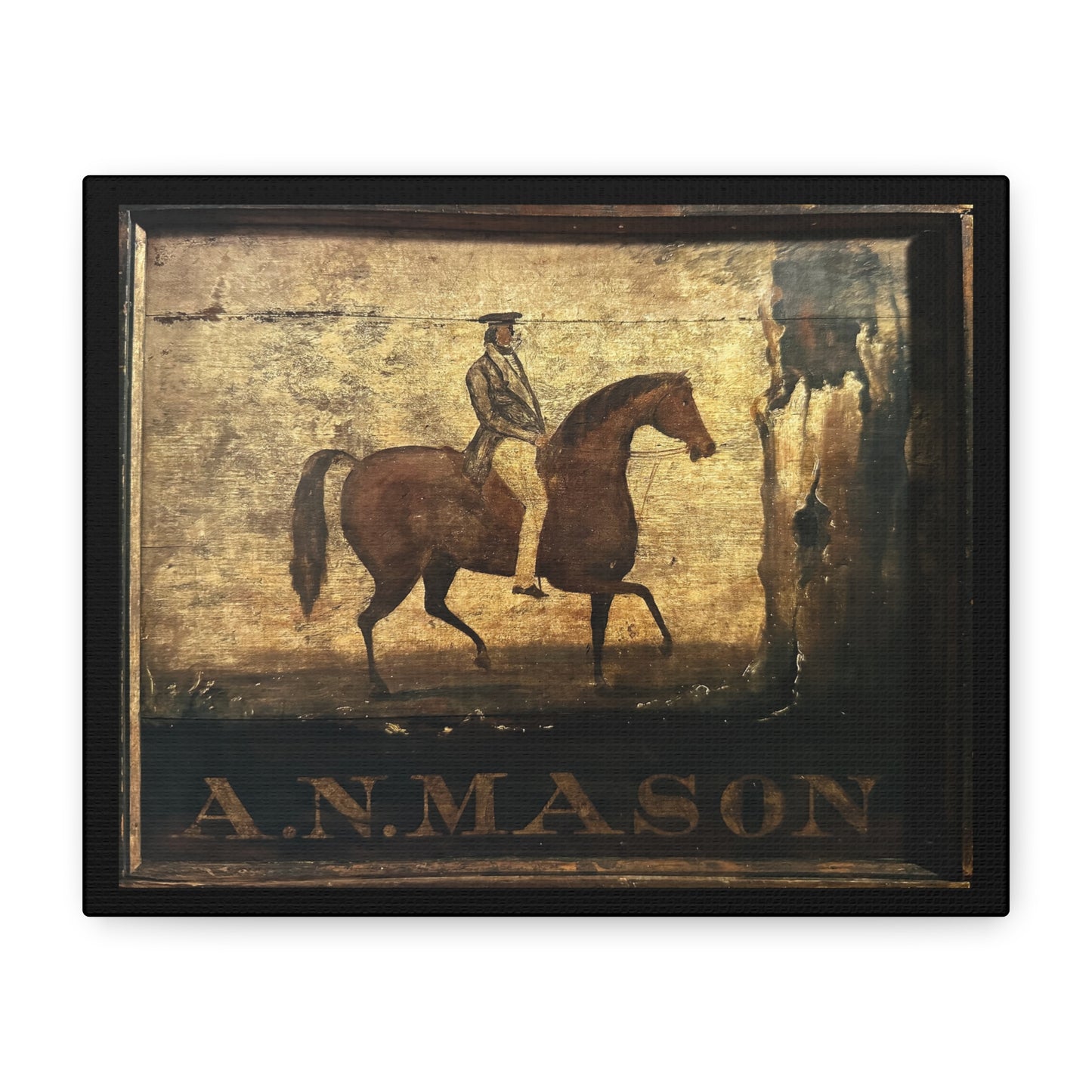 A Mason Matte Canvas, Stretched, 1.25"