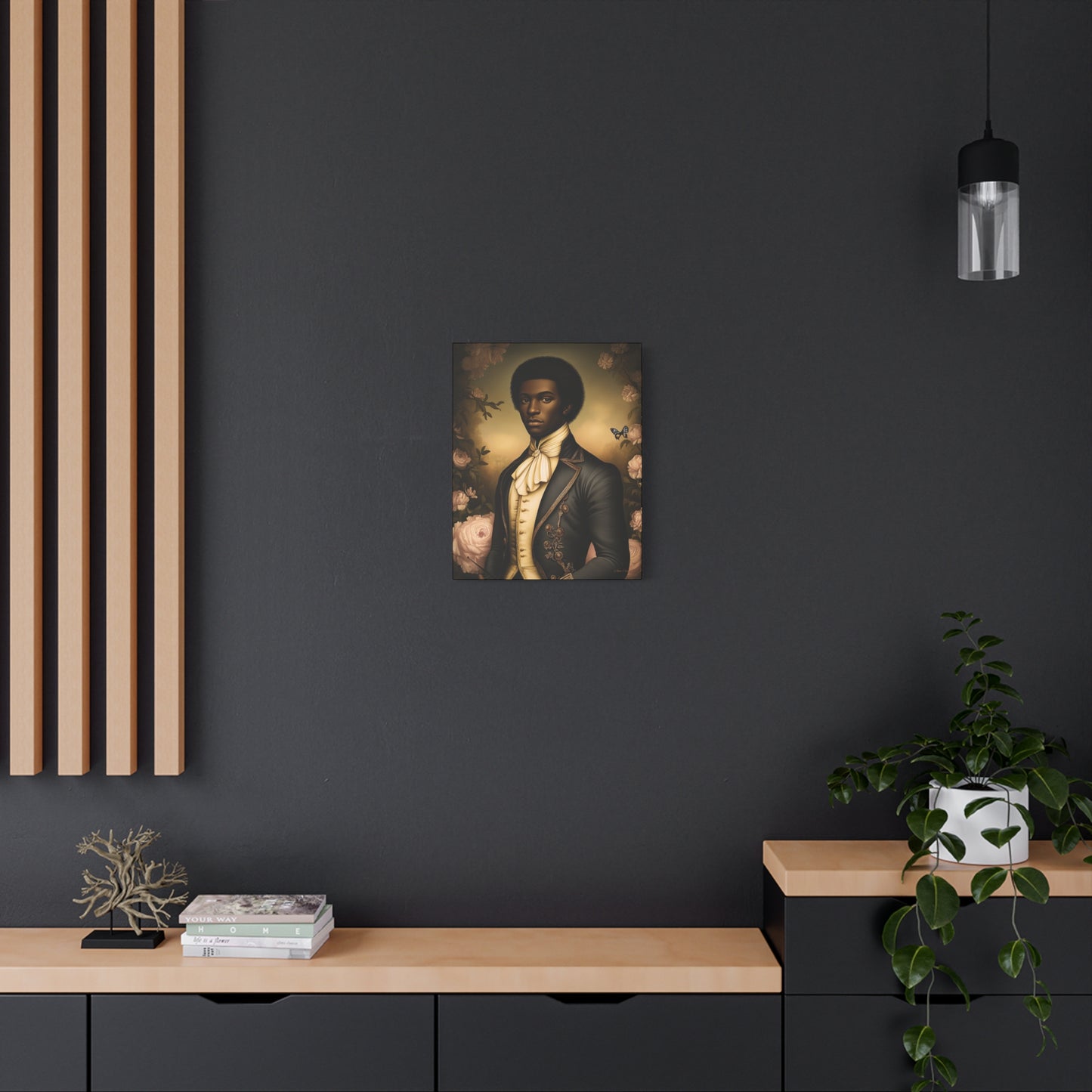 Elias Thorne – 18th Century Black Colonial Portrait | Bellewood Wall Art