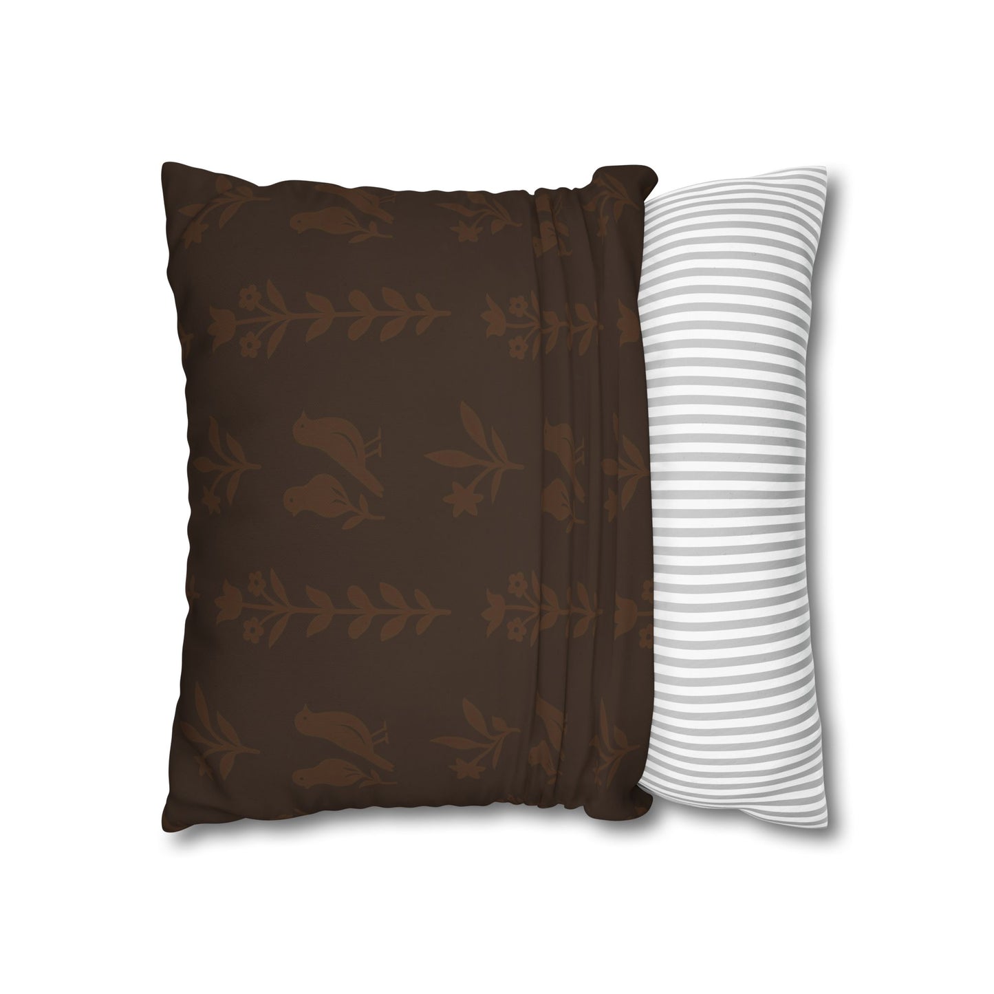 Bohemian Floral Pillowcase, Art Decor Cushion Cover, Cozy Home Accent, Gift for Housewarming, Relaxing Bedroom Decor