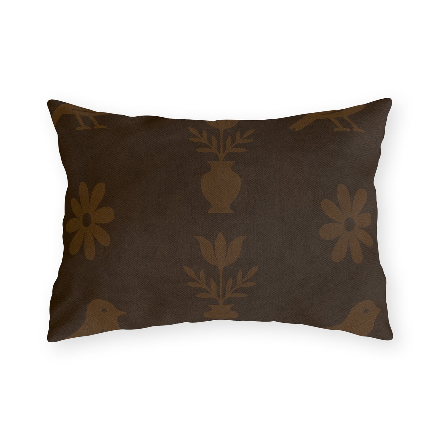 Chic Outdoor Pillows for Cozy Patios, Garden Decor, Seasonal Celebrations, Bird & Floral Design, Boho Throw Cushions