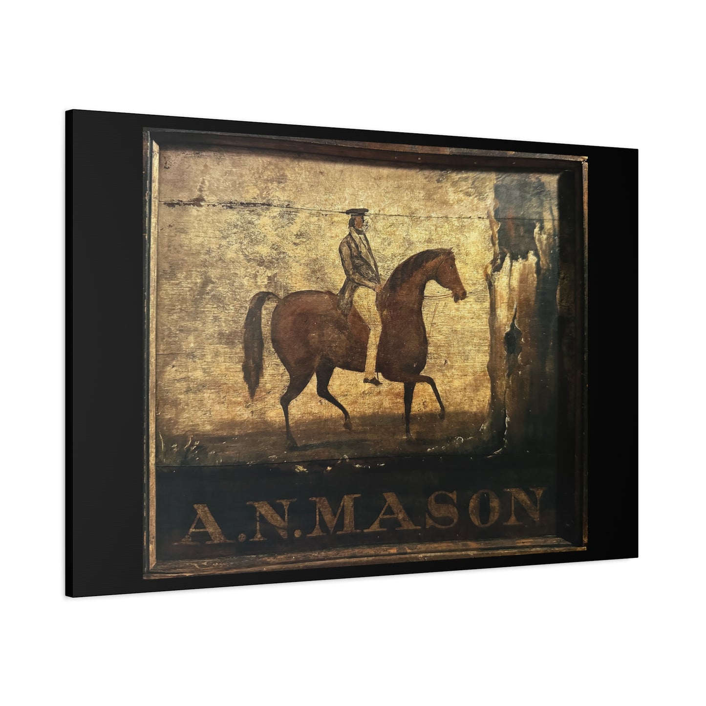A Mason Matte Canvas, Stretched, 1.25"