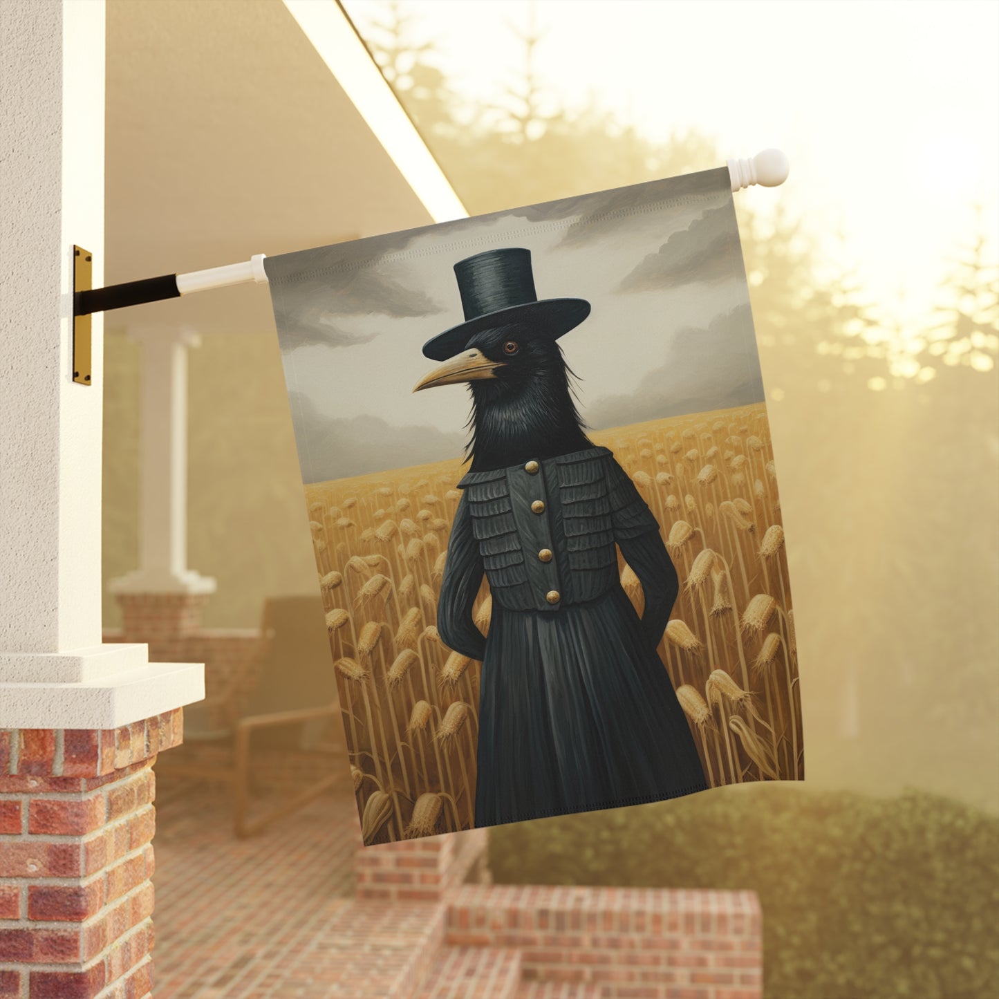 Proper Crow Garden & House Banner