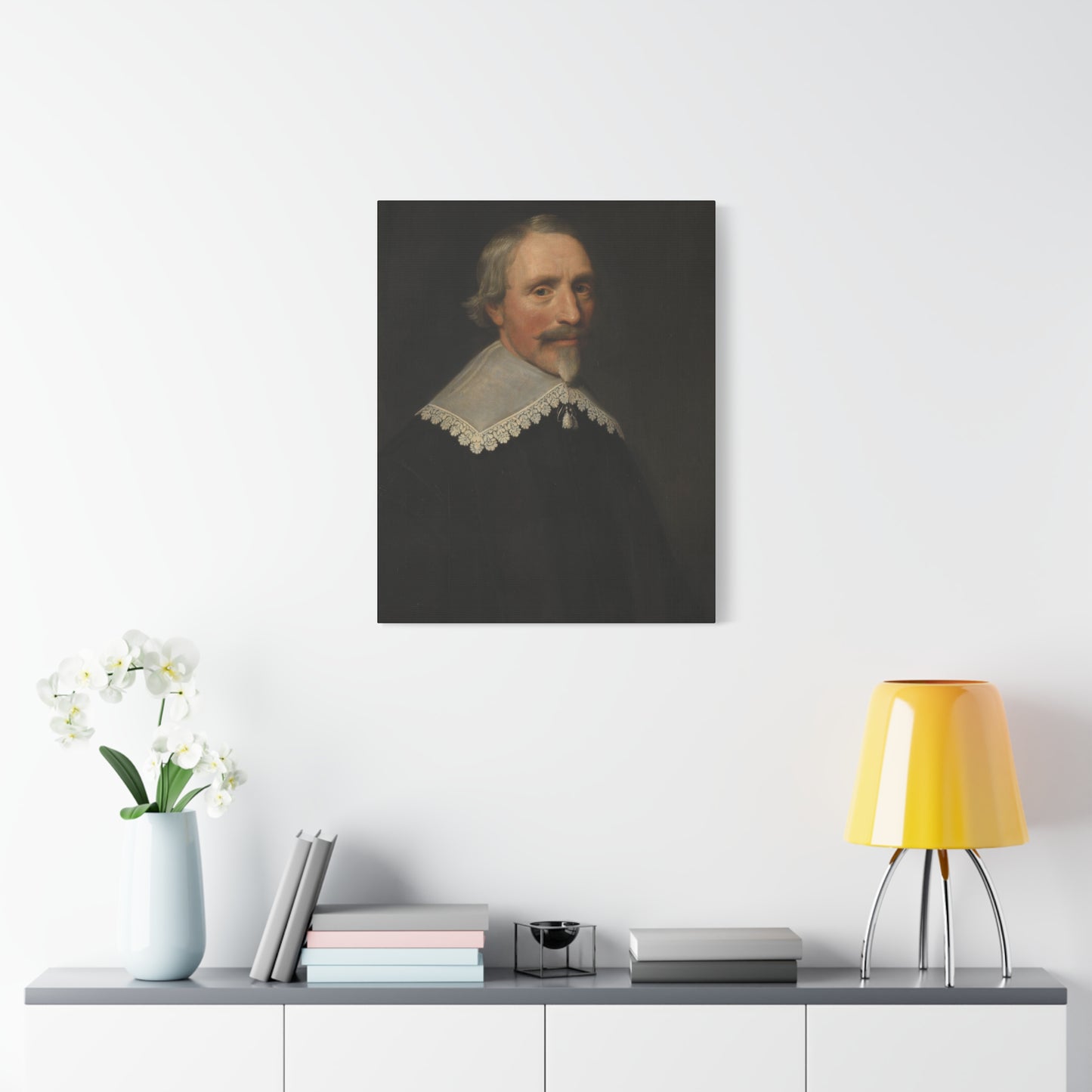 Classic Portrait Matte Canvas Wall Art – Timeless Home Décor