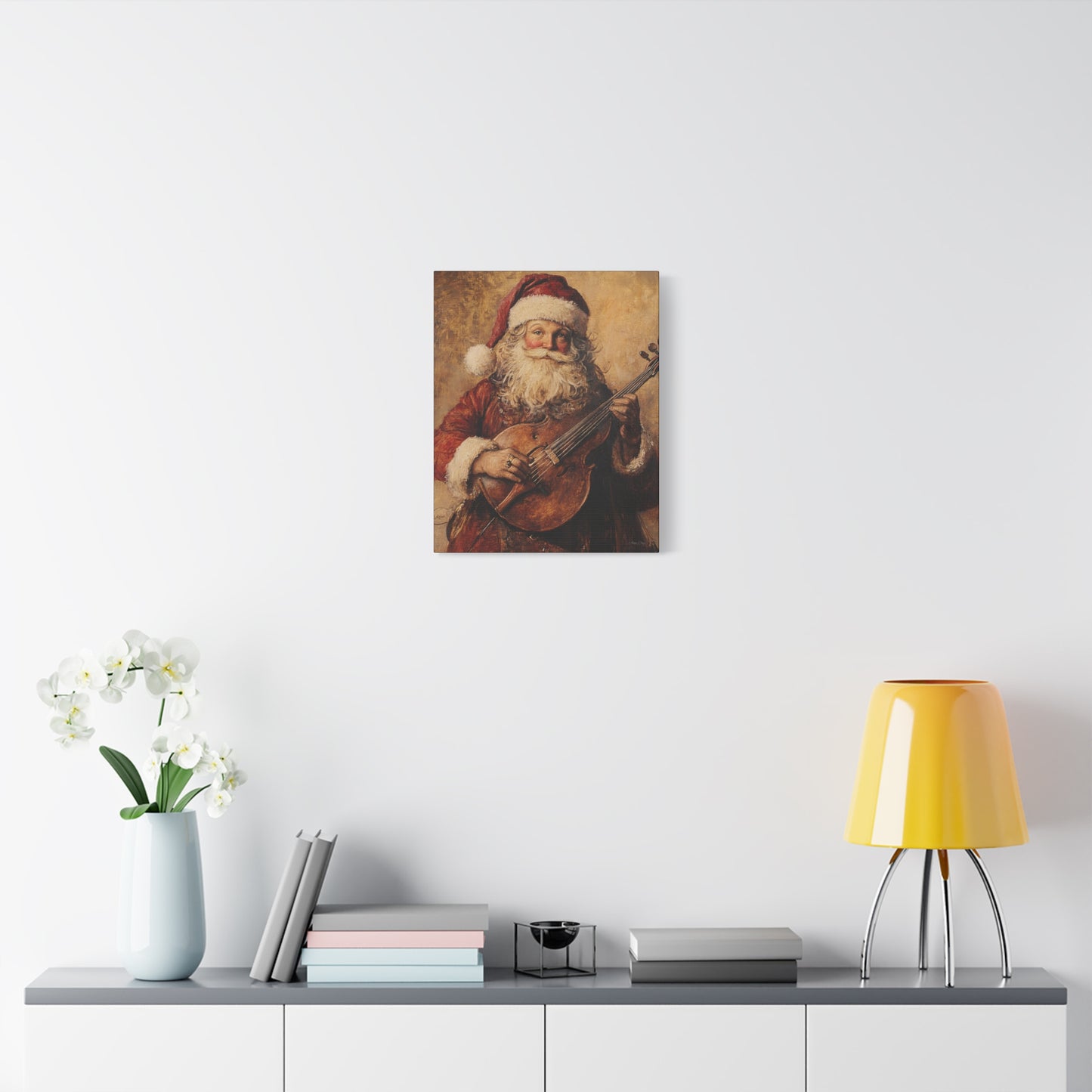 Nashville Santa Matte Canvas, Stretched, 1.25"