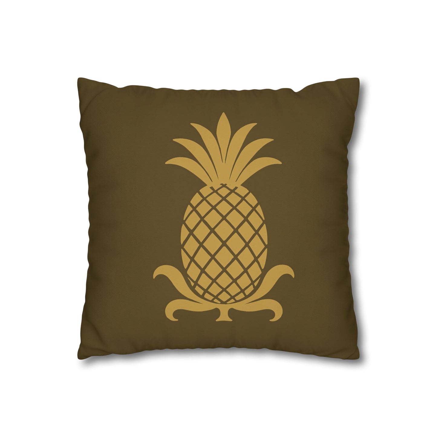 Tropical Pineapple Pillowcase, Home Décor, Summer Vibe, Gift Idea, Tropical Décor, Cozy Living Room, Boho Style Cushion