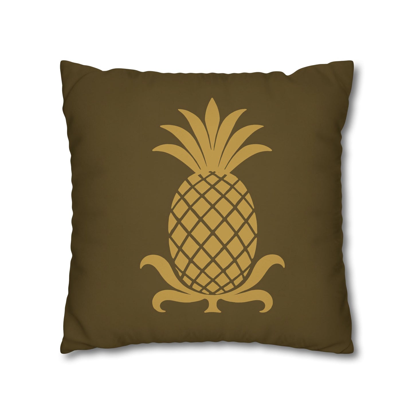 Tropical Pineapple Pillowcase, Home Décor, Summer Vibe, Gift Idea, Tropical Décor, Cozy Living Room, Boho Style Cushion