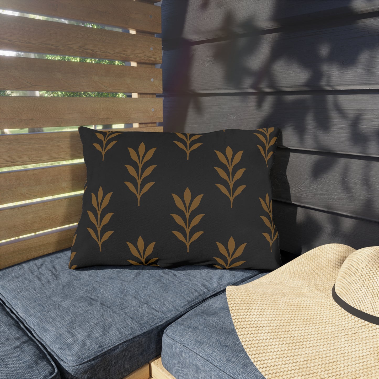 Elegant Outdoor Pillows, Garden Decor, Boho Cushions, Patio Accessories, Nature Inspired, Home & Outdoor