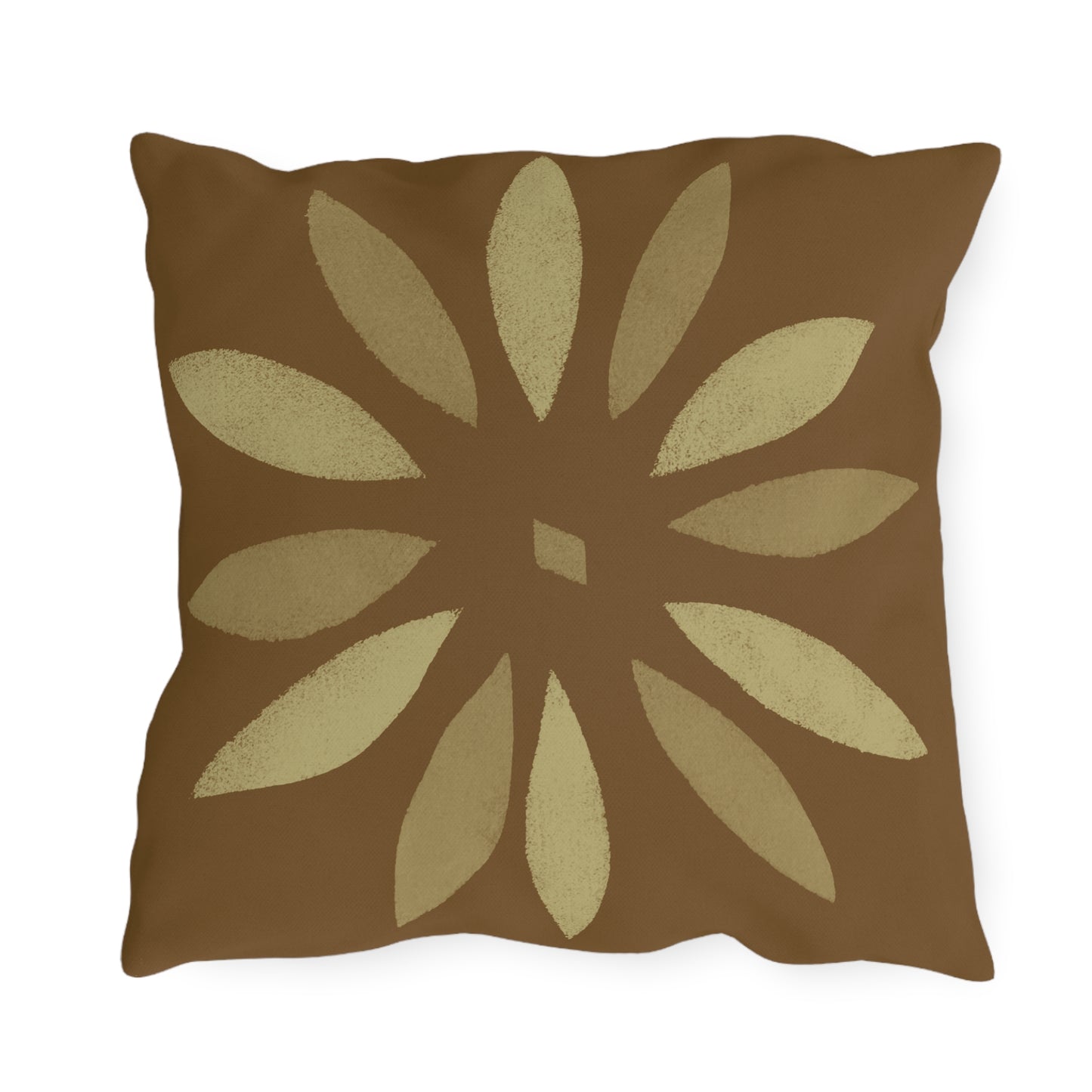 Bohemian Outdoor Pillows - Nature-Inspired Floral Design for Patios & Gardens