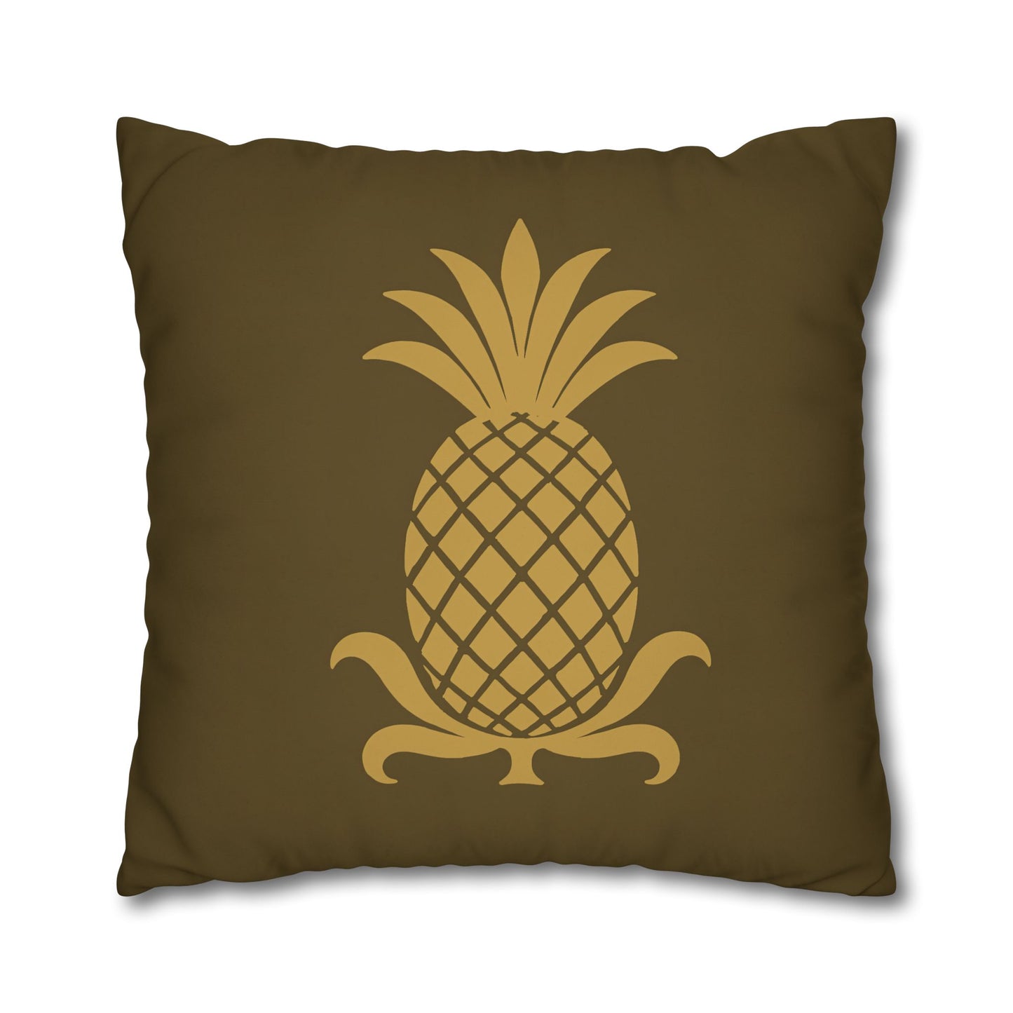 Tropical Pineapple Pillowcase, Home Décor, Summer Vibe, Gift Idea, Tropical Décor, Cozy Living Room, Boho Style Cushion
