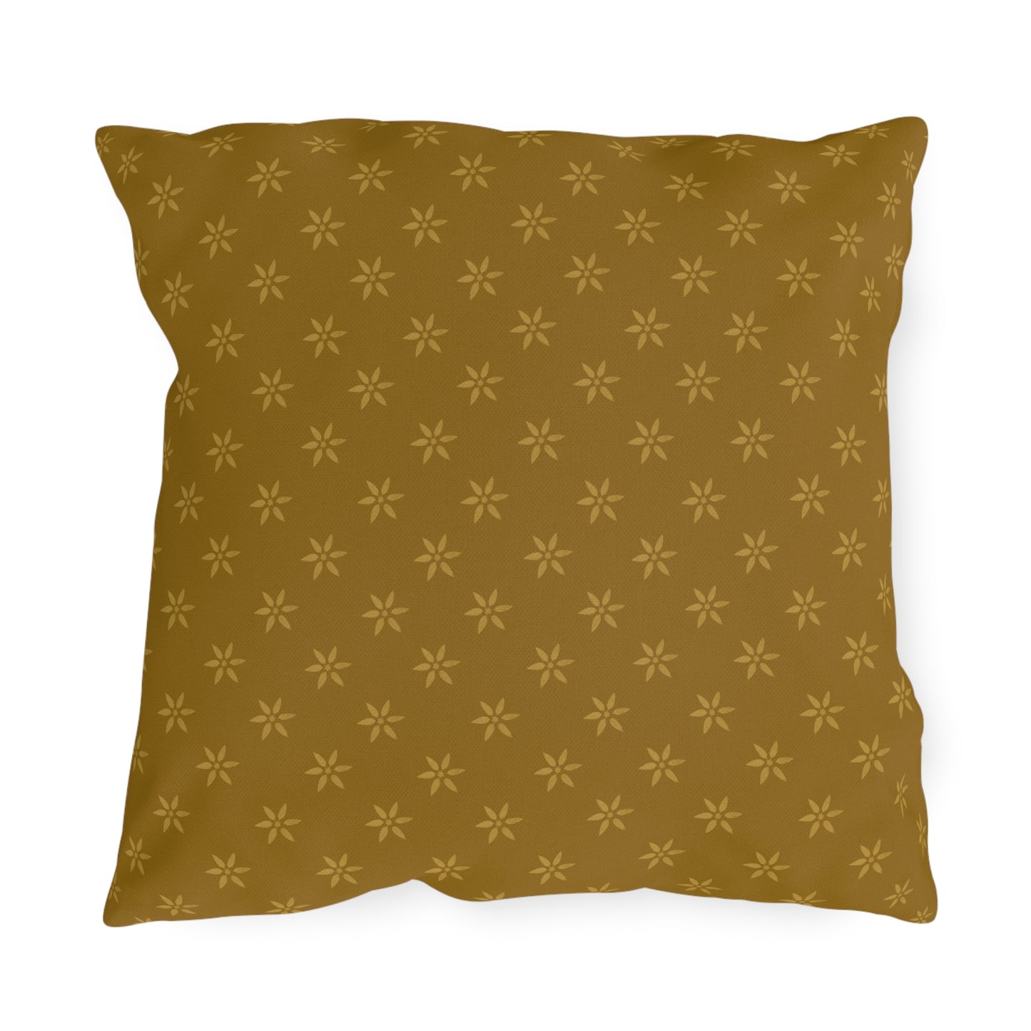 Bohemian Peace Outdoor Pillow - Floral Design for Relaxing Spaces