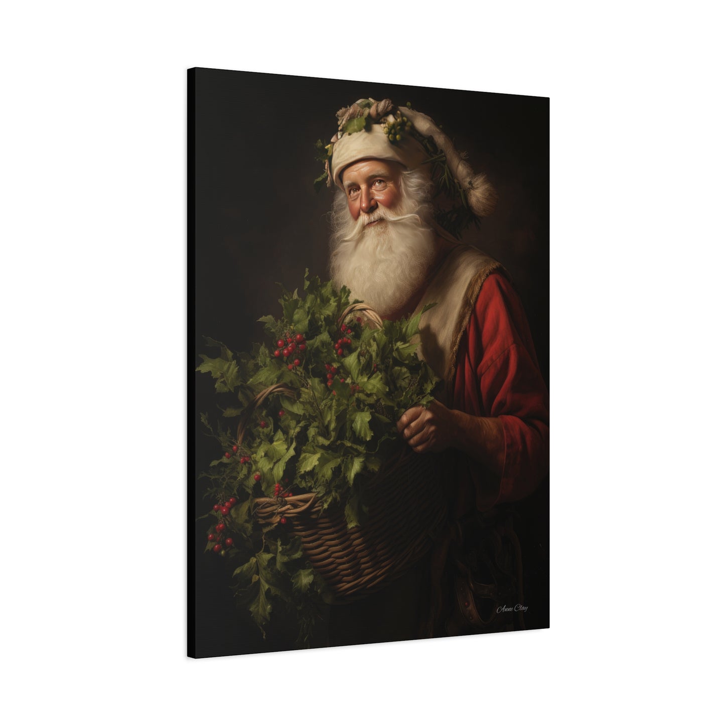 Unconventional Santa Matte Canvas, Stretched, 1.25"