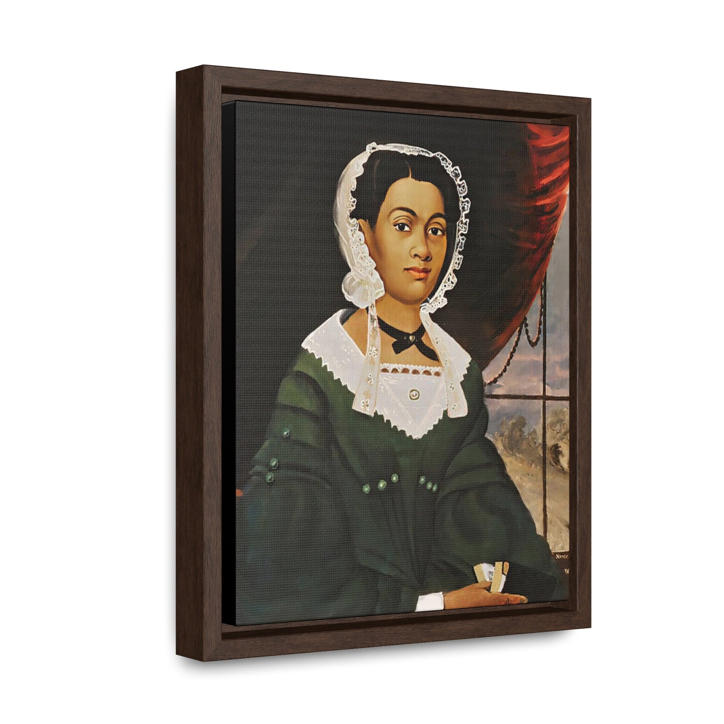 Mrs. Nancy Lawson Gallery Canvas Wraps, Vertical Frame