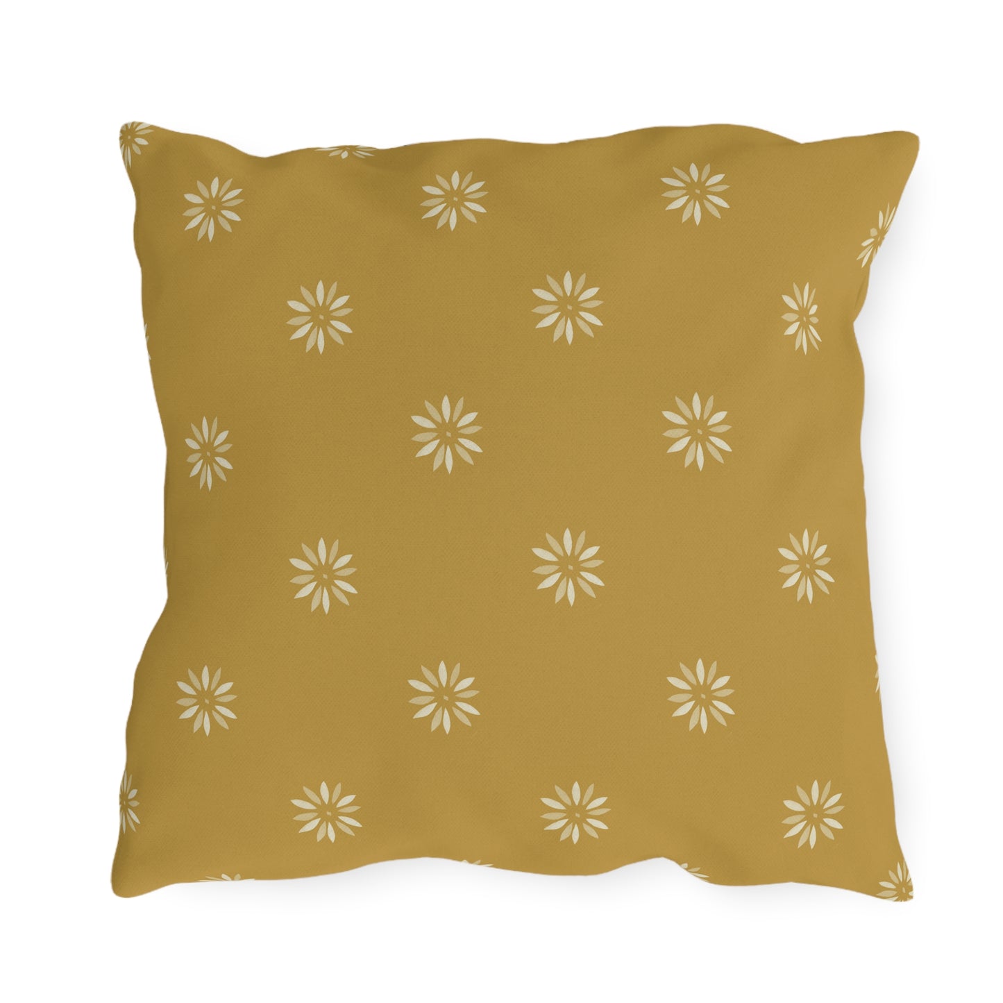 Sunny Floral Outdoor Pillows - Cozy Throw Cushions for Patio and Garden Decor