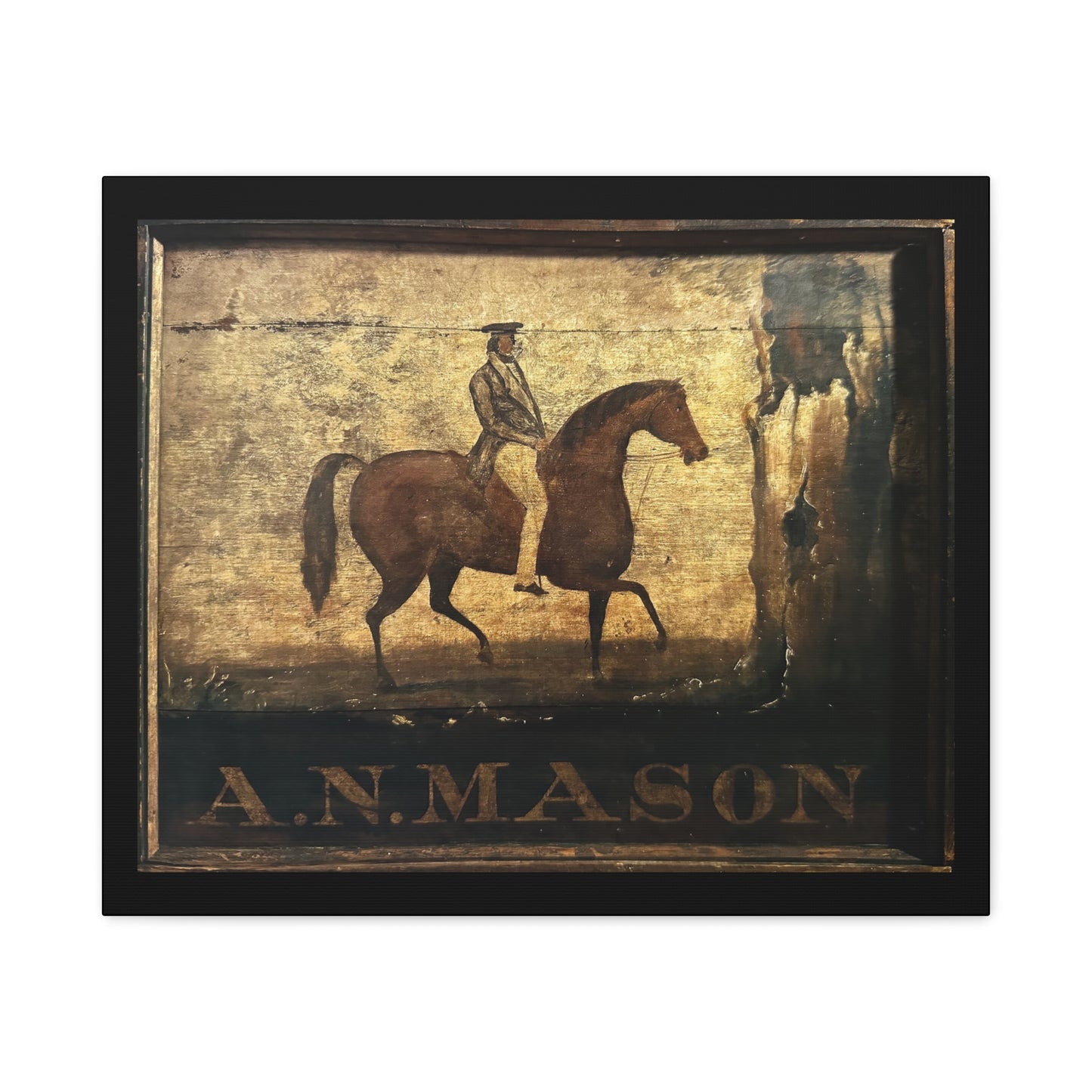 A Mason Matte Canvas, Stretched, 1.25"
