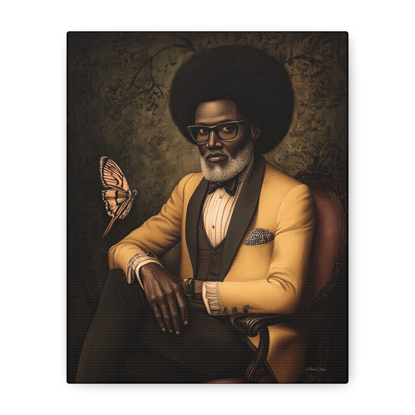 Afro-Victorian Gentleman Portrait | Bellewood Whimsical Historical Art Print