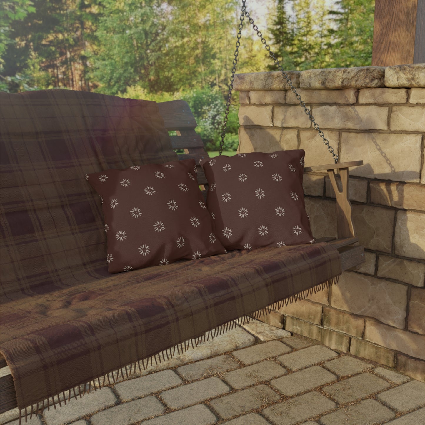 Floral Pattern Outdoor Pillows for Cozy Patios & Gardens