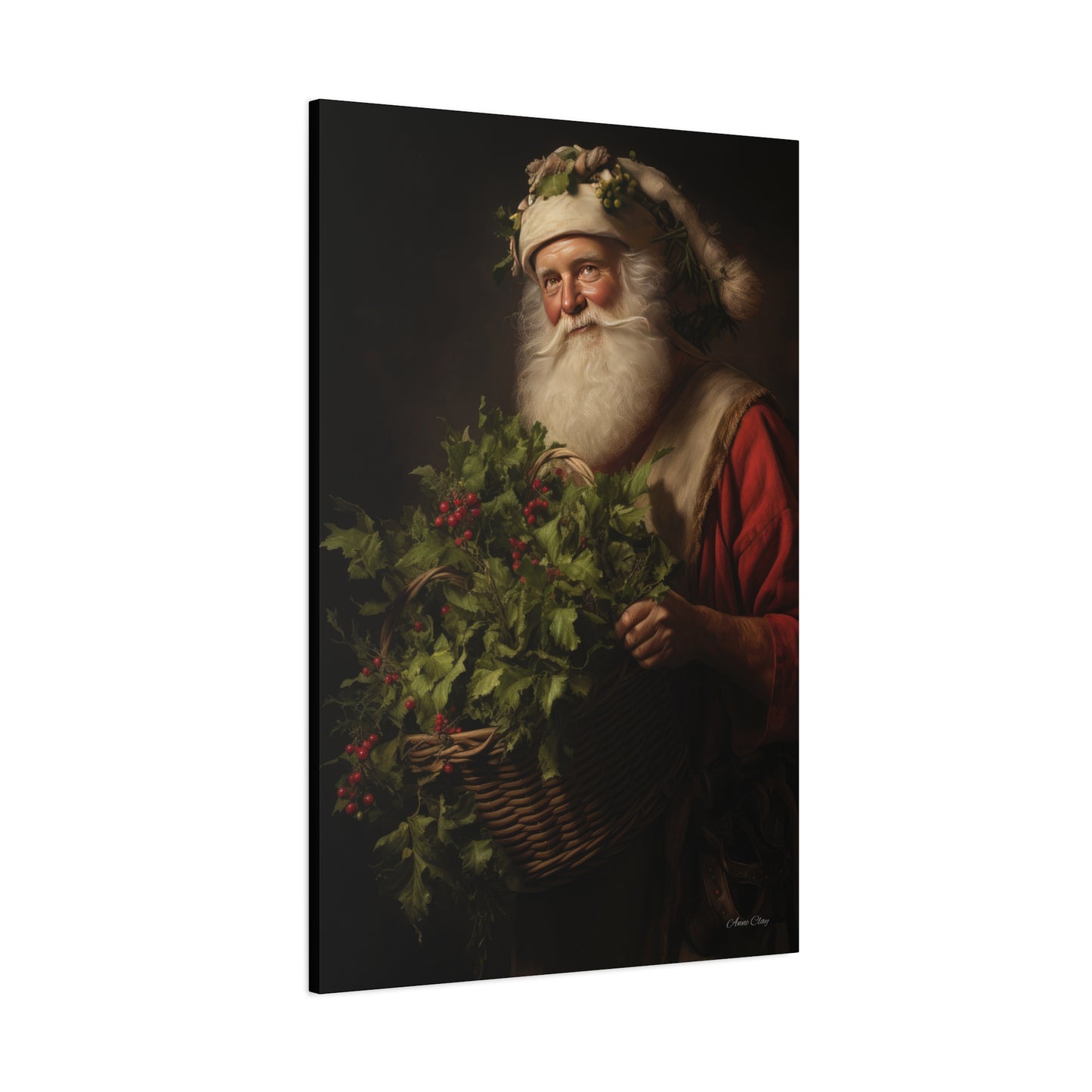 Unconventional Santa Matte Canvas, Stretched, 1.25"
