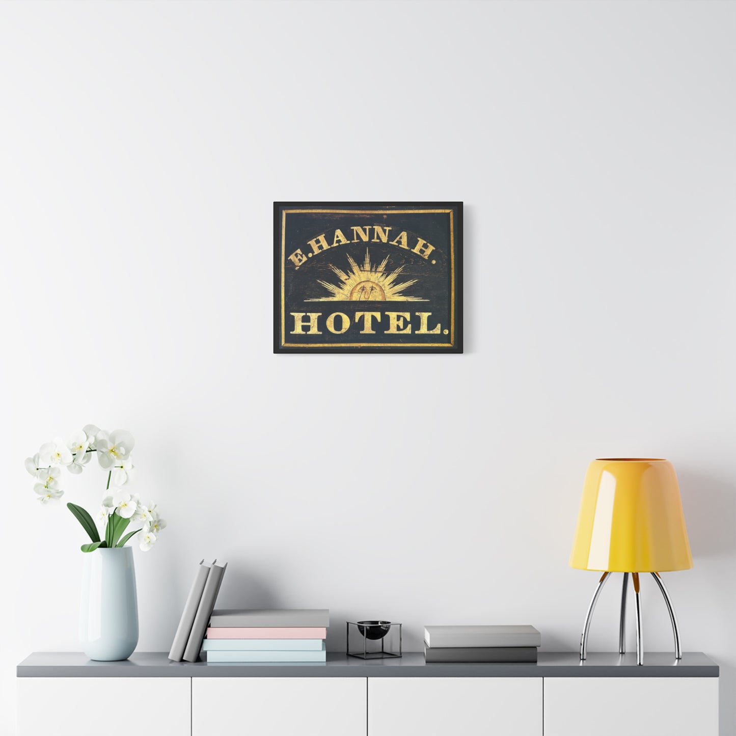 Hannah Hotel Matte Canvas, Stretched, 1.25"