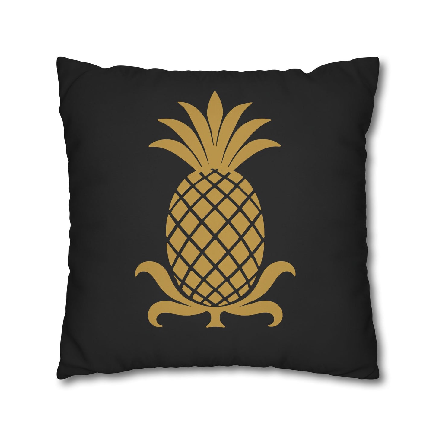 Pineapple Design Throw Pillow, Tropical Home Decor, Couch Cushion, Summer Vibes Pillowcase, Gift for Beach Lovers