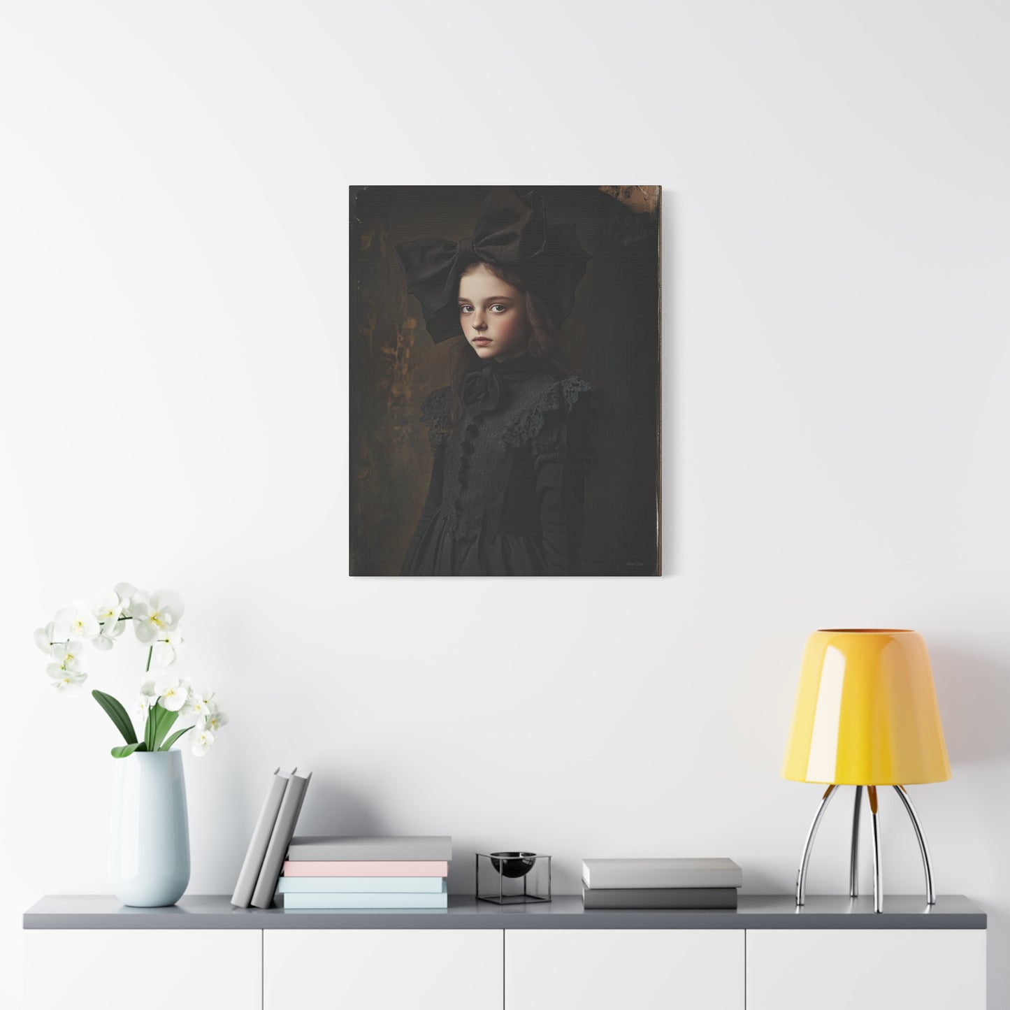Victorian Gothic Art Canvas Print - Stretched Wall Decor