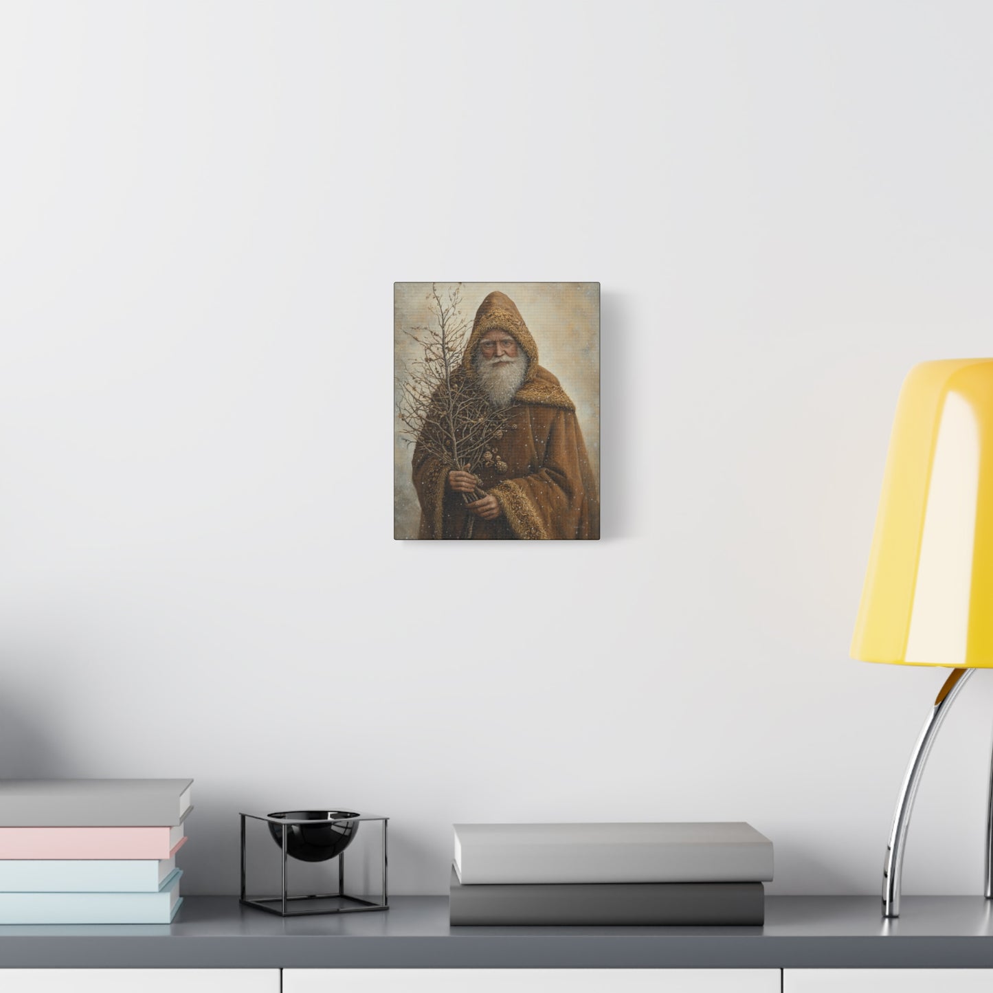 Natural Santa Matte Canvas, Stretched, 1.25"