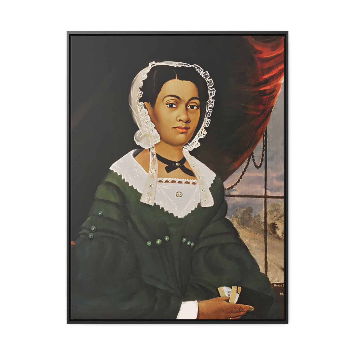 Mrs. Nancy Lawson Gallery Canvas Wraps, Vertical Frame