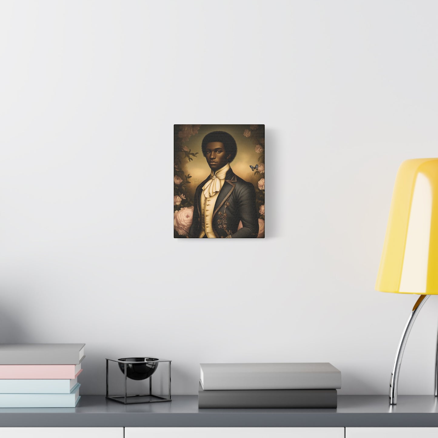 Elias Thorne – 18th Century Black Colonial Portrait | Bellewood Wall Art