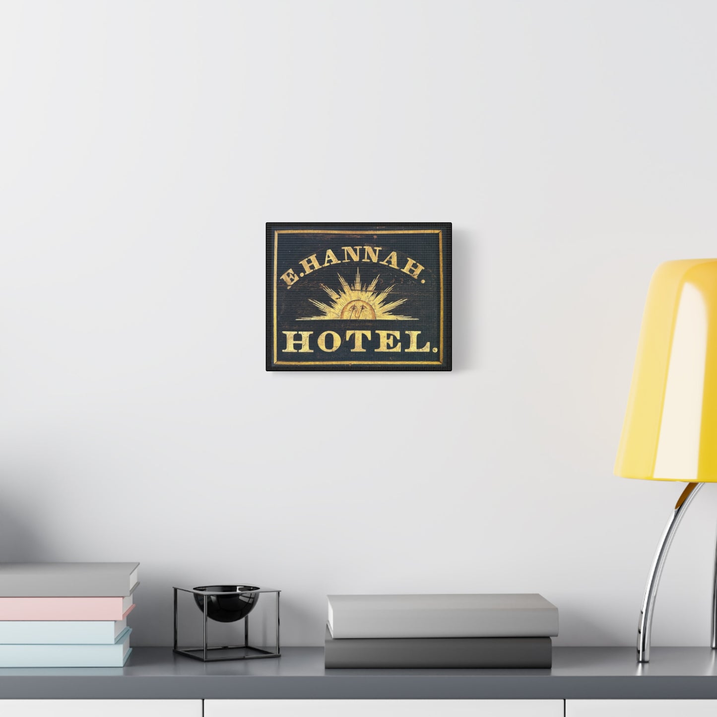 Hannah Hotel Matte Canvas, Stretched, 1.25"