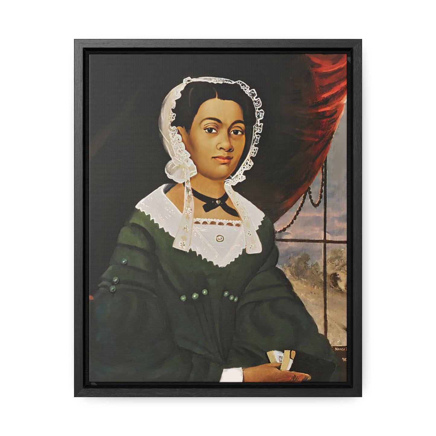 Mrs. Nancy Lawson Gallery Canvas Wraps, Vertical Frame