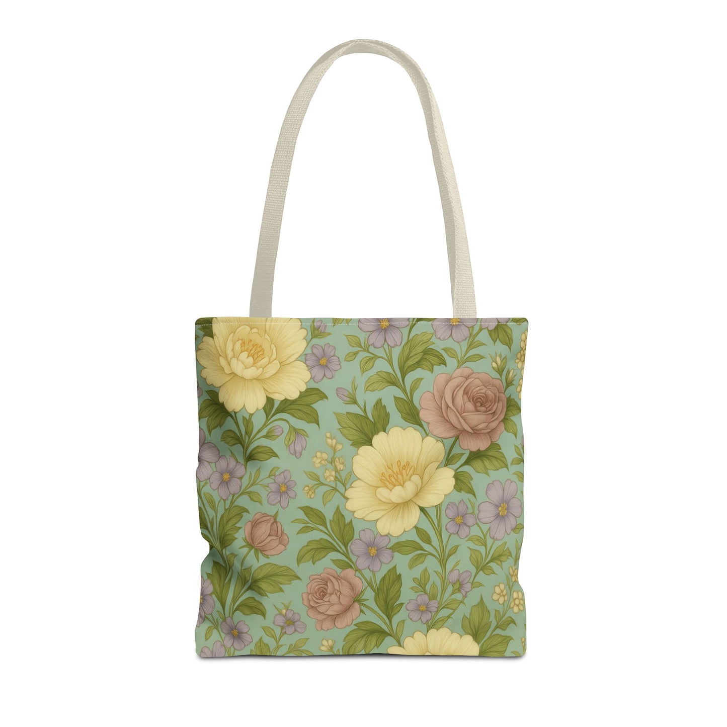 Floral Tote Bag, Eco-Friendly Shopping Bag, Casual Purse, Beach Bag, Gift for Her, Spring Summer Essentials
