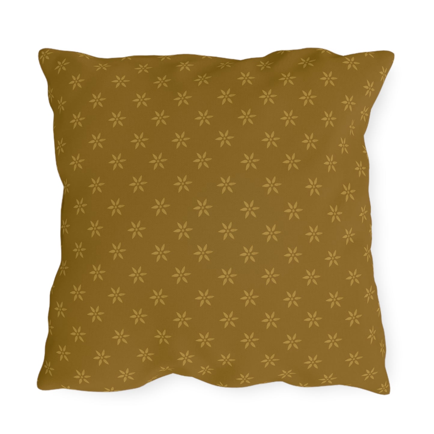 Bohemian Peace Outdoor Pillow - Floral Design for Relaxing Spaces
