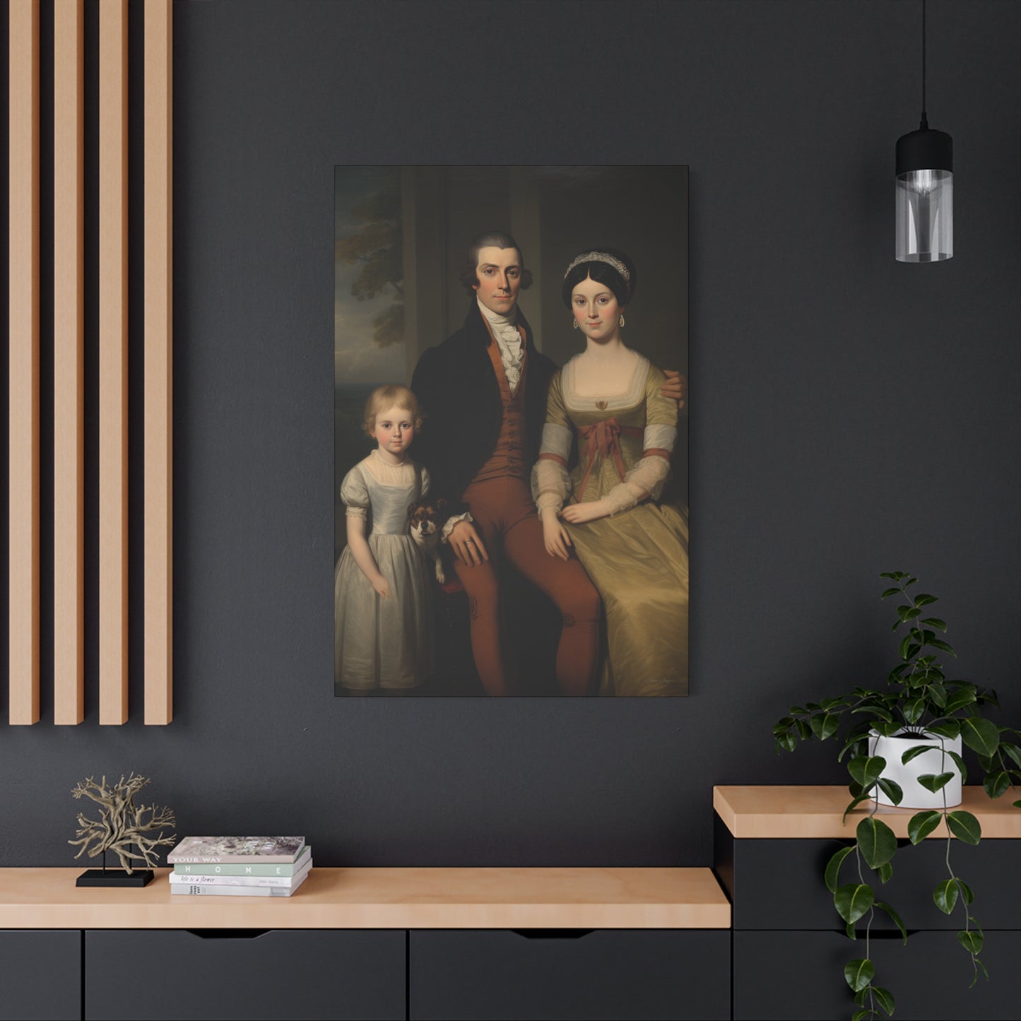 The Field Family Matte Canvas, Stretched, 1.25"