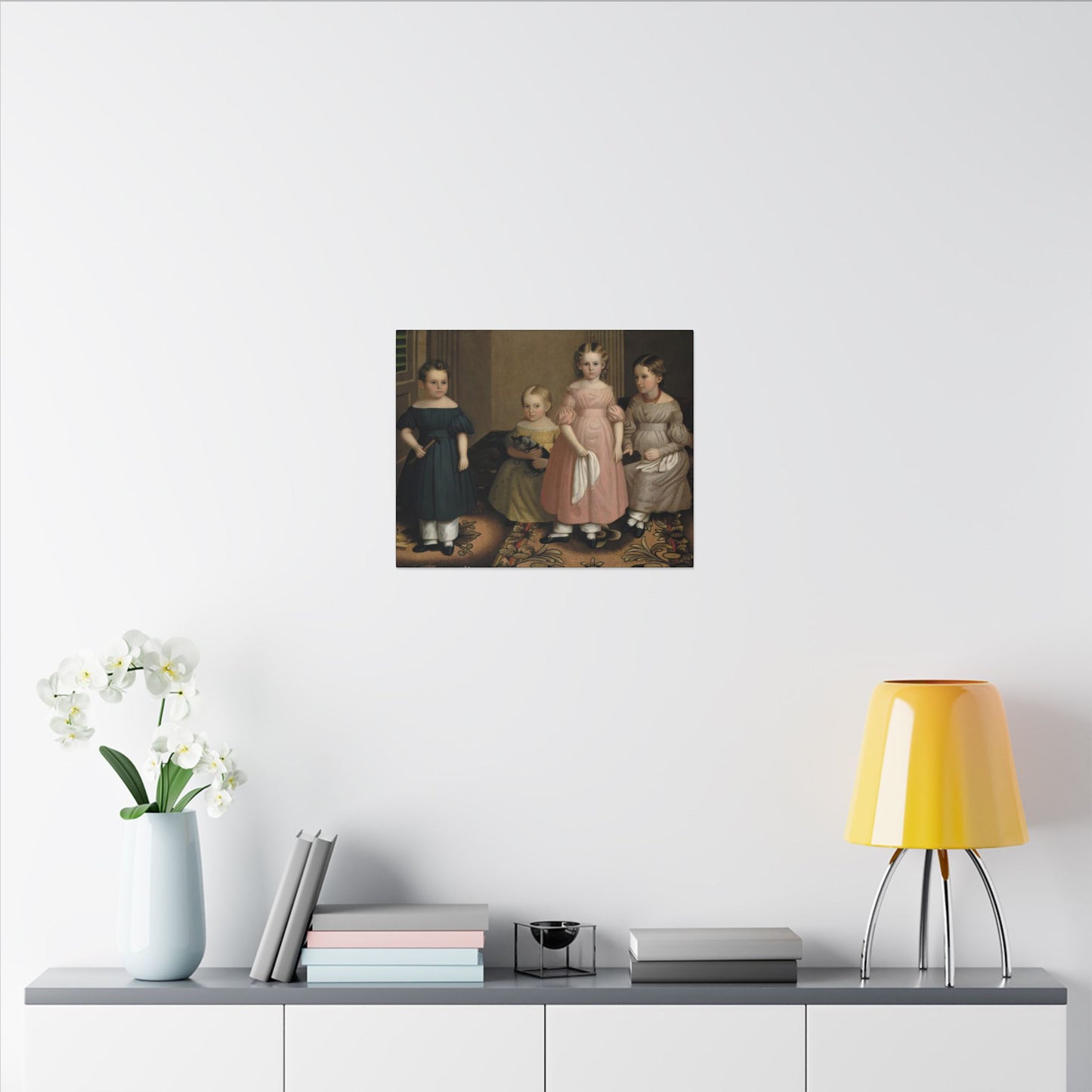 The Alling Children Matte Canvas, Stretched, 0.75"