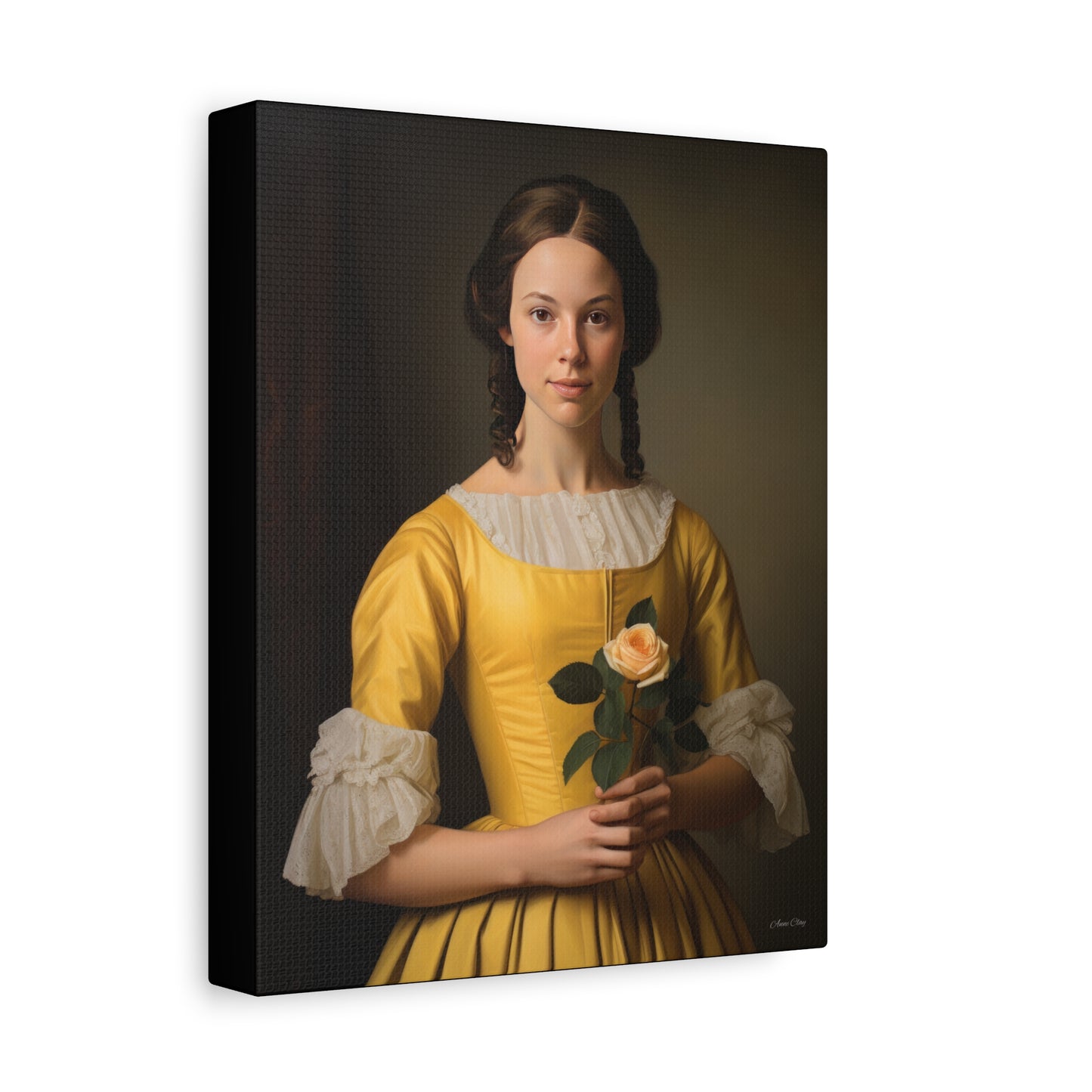 Lisbeth Matte Canvas, Stretched, 1.25"